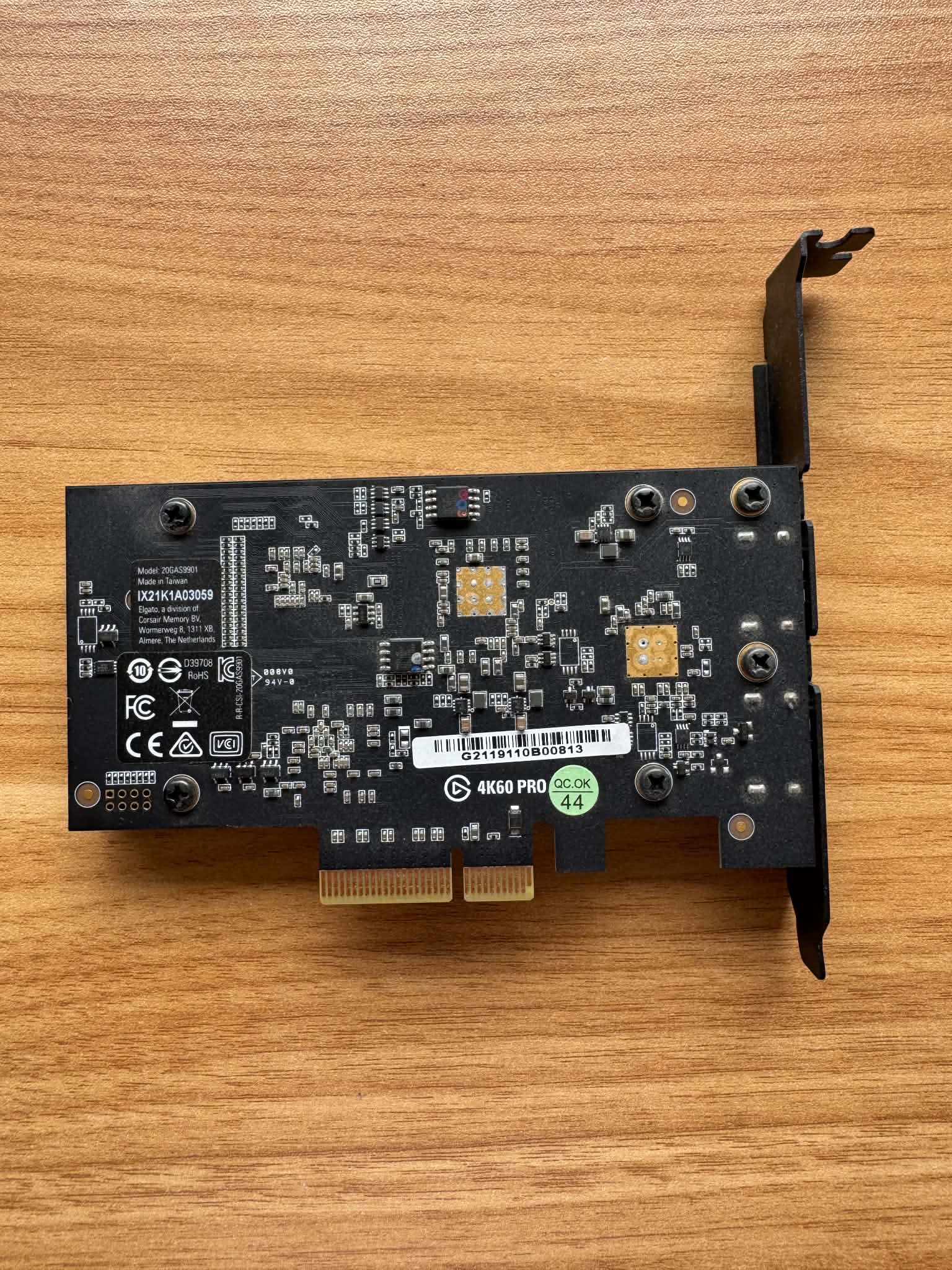Elgato 4K60 Pro 4K PCIe Video Capture Card, HDMI Input/Output, 2 Ports