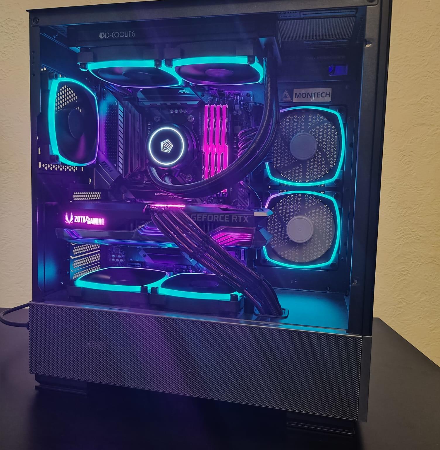 AMD Ryzen 7 5700x (8 Core/ 16 Threads), Zotac Nvidia rtx 3070 amp holo