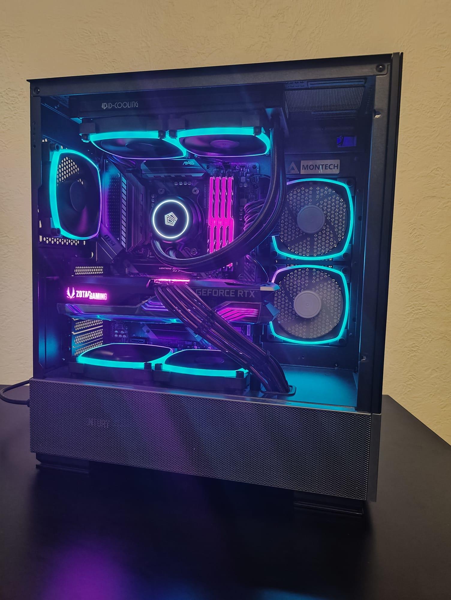 AMD Ryzen 7 5700x (8 Core/ 16 Threads), Zotac Nvidia rtx 3070 amp holo