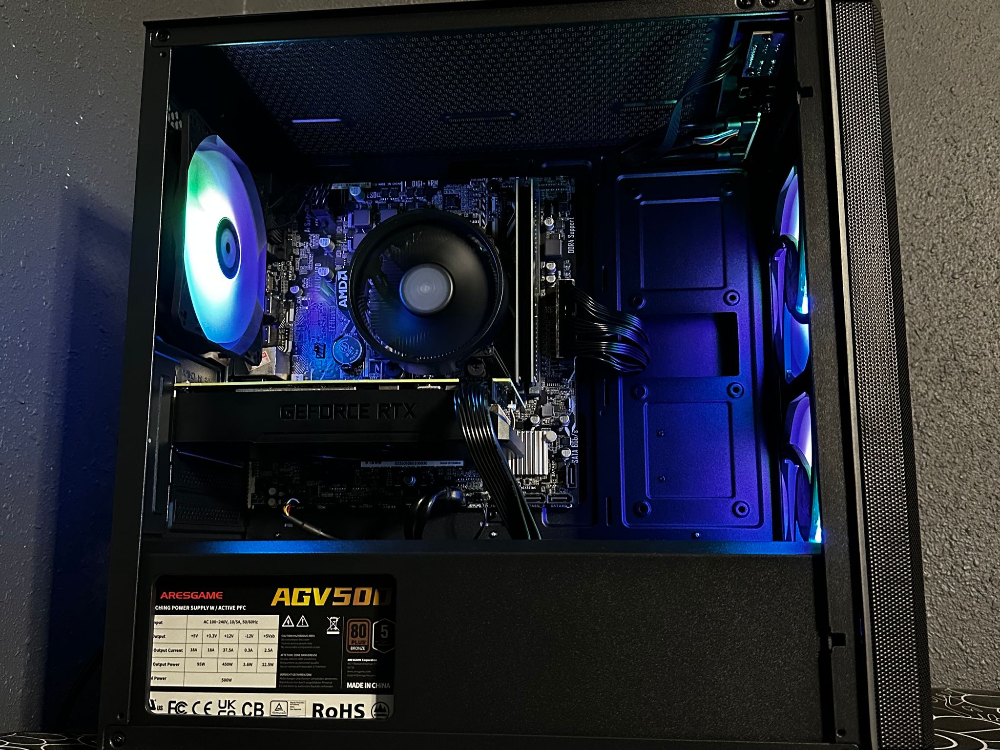 Gaming PC | RTX 2060 Super | Ryzen 5 5500 | RGB | WIFI | Value