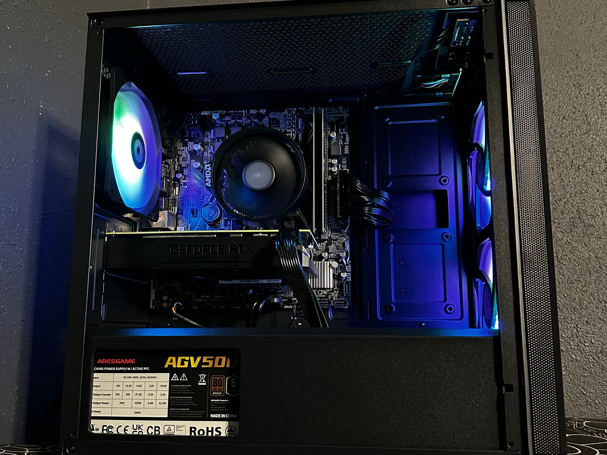 Gaming PC | RTX 2060 Super | Ryzen 5 5500 | RGB | WIFI | Value
