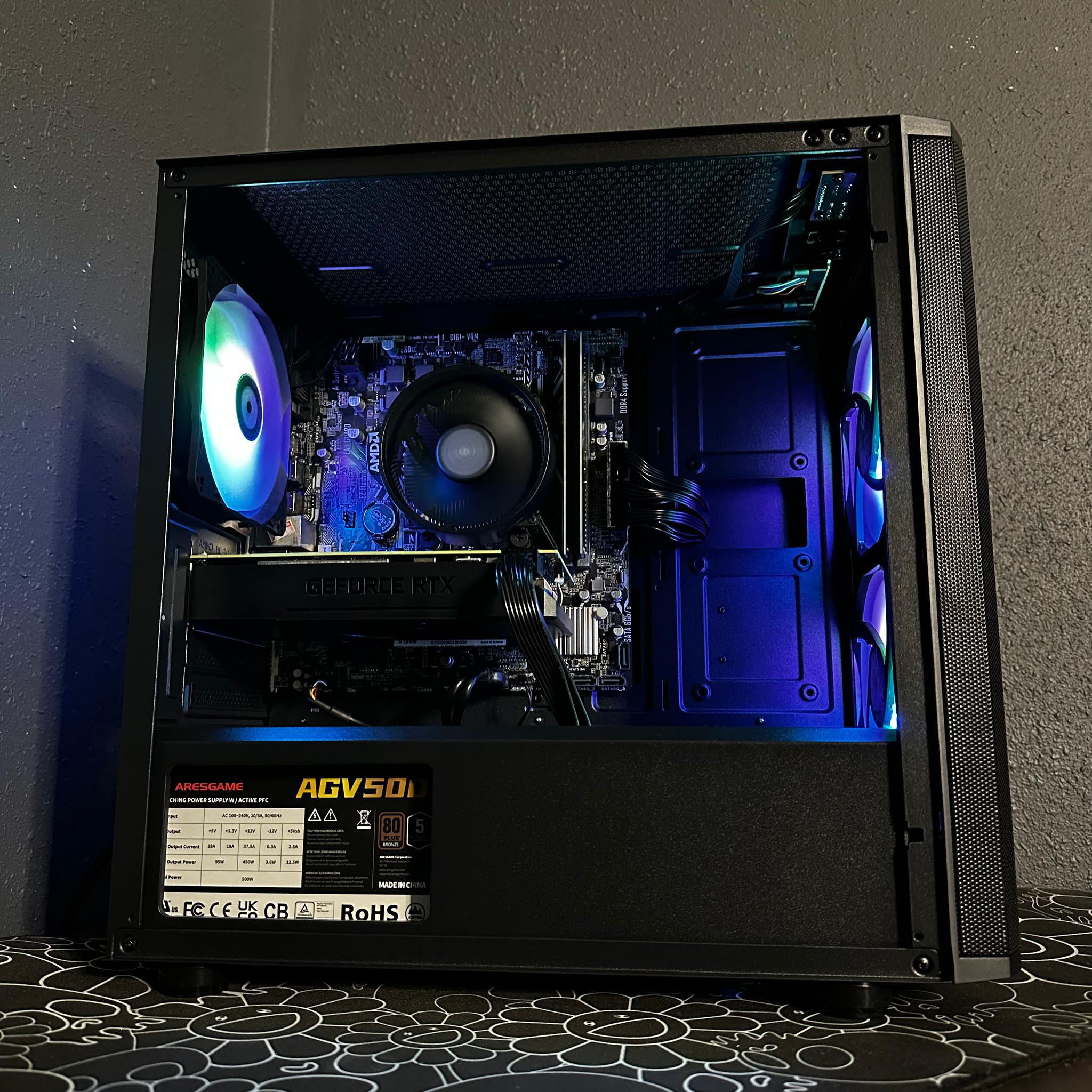 Gaming PC | RTX 2060 Super | Ryzen 5 5500 | RGB | WIFI | Value