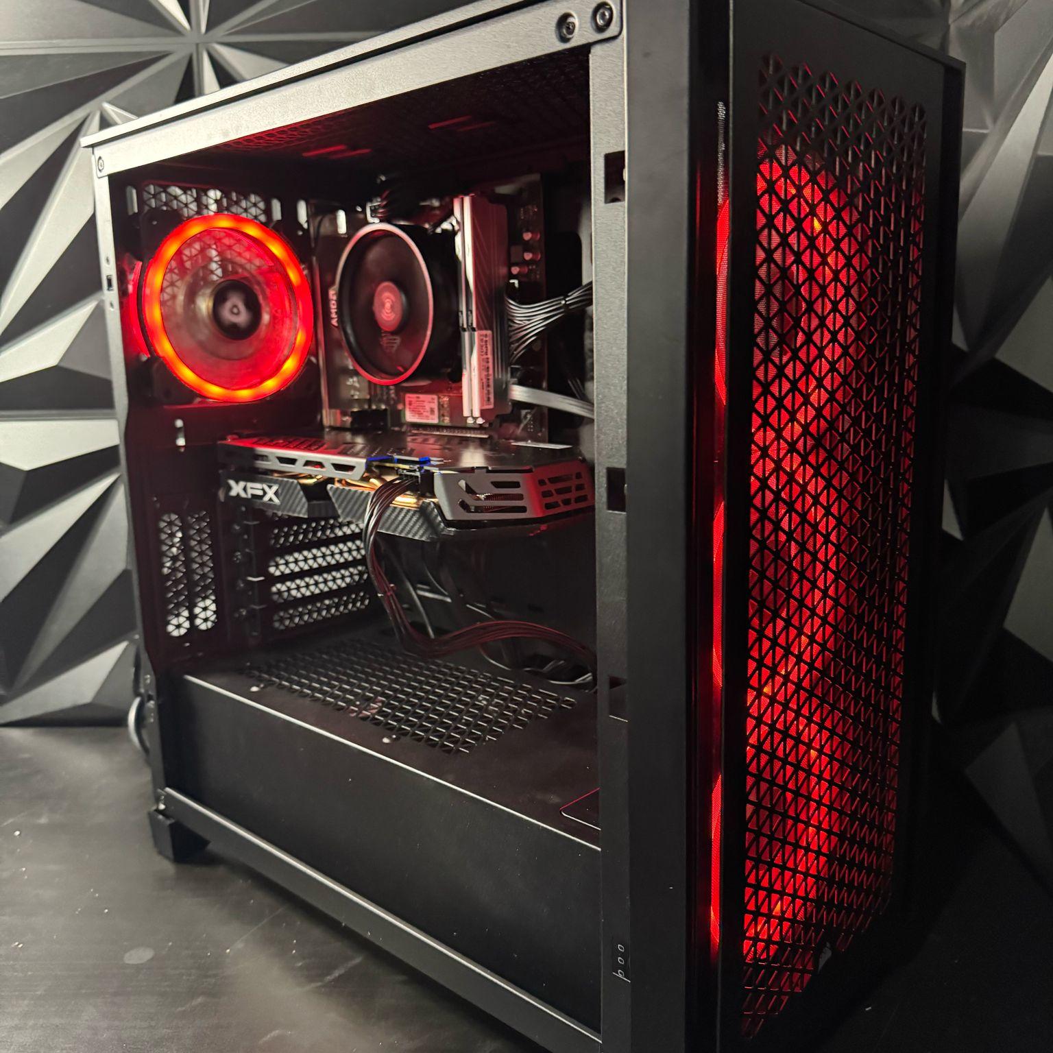 💰 Budget Baddie 580 💀🔥 Ryzen 2600| RX 580| 16 GB DDR4 |1.75 TB Storage