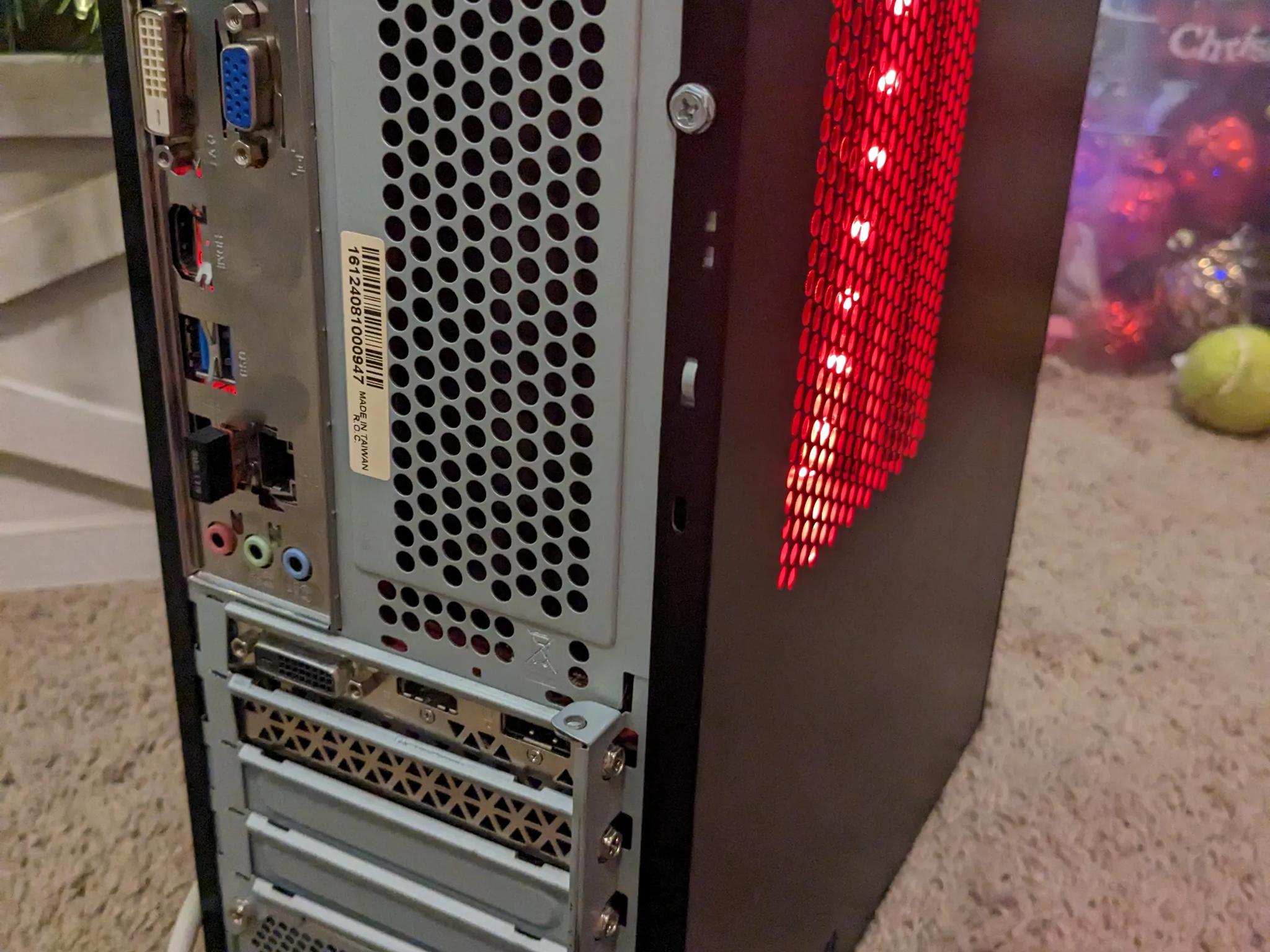 Budget Gaming PC - i7 2nd Gen, 16GB RAM, RX 460 2GB, 480GB SSD, RGB, WiFi