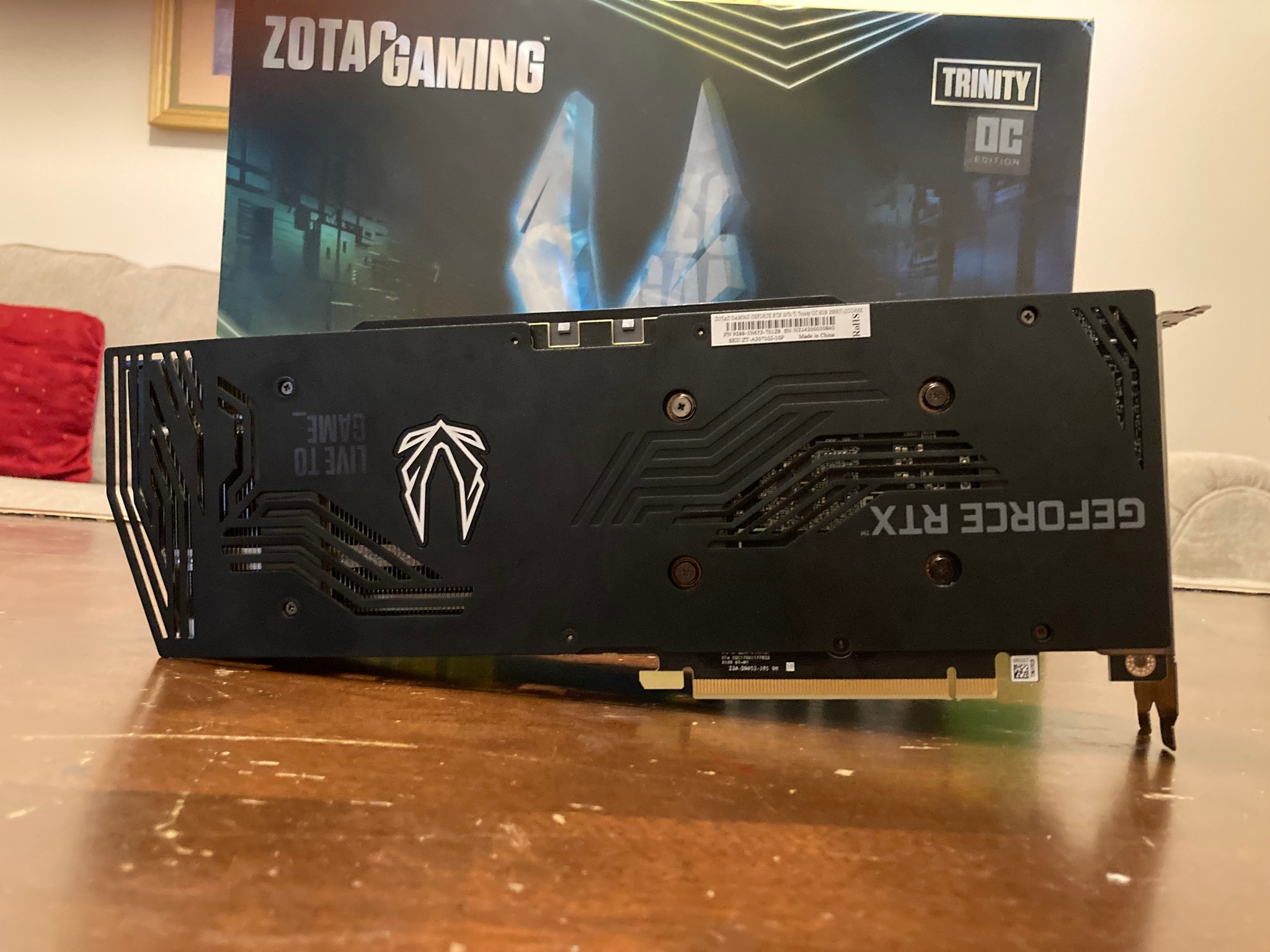 ZOTAC GeForce RTX 3070 Ti Trinity OC 8GB
