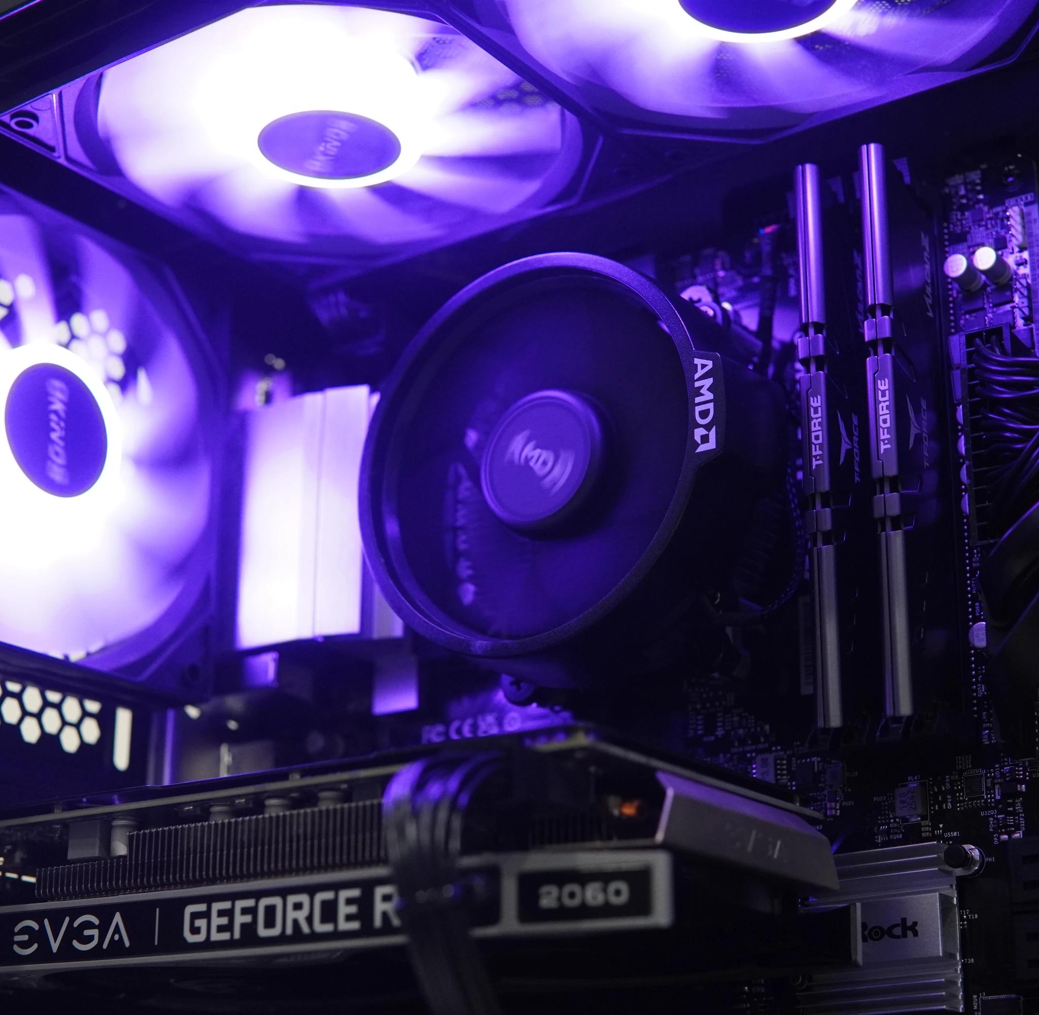 GeForce RTX 2060 Super Custom Gaming PC - Ryzen 5 3600