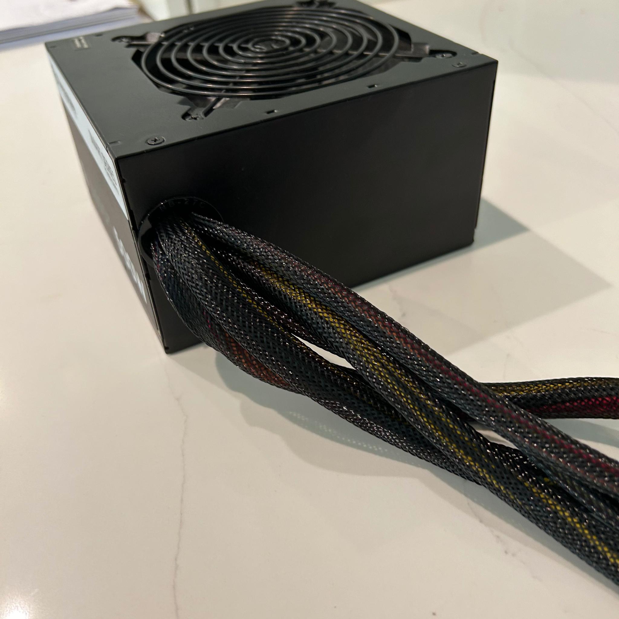 Thermaltake Smart 500W 80+ White Certified PSU, Continuous Power with 120mm Ultra Quiet Cooling Fan