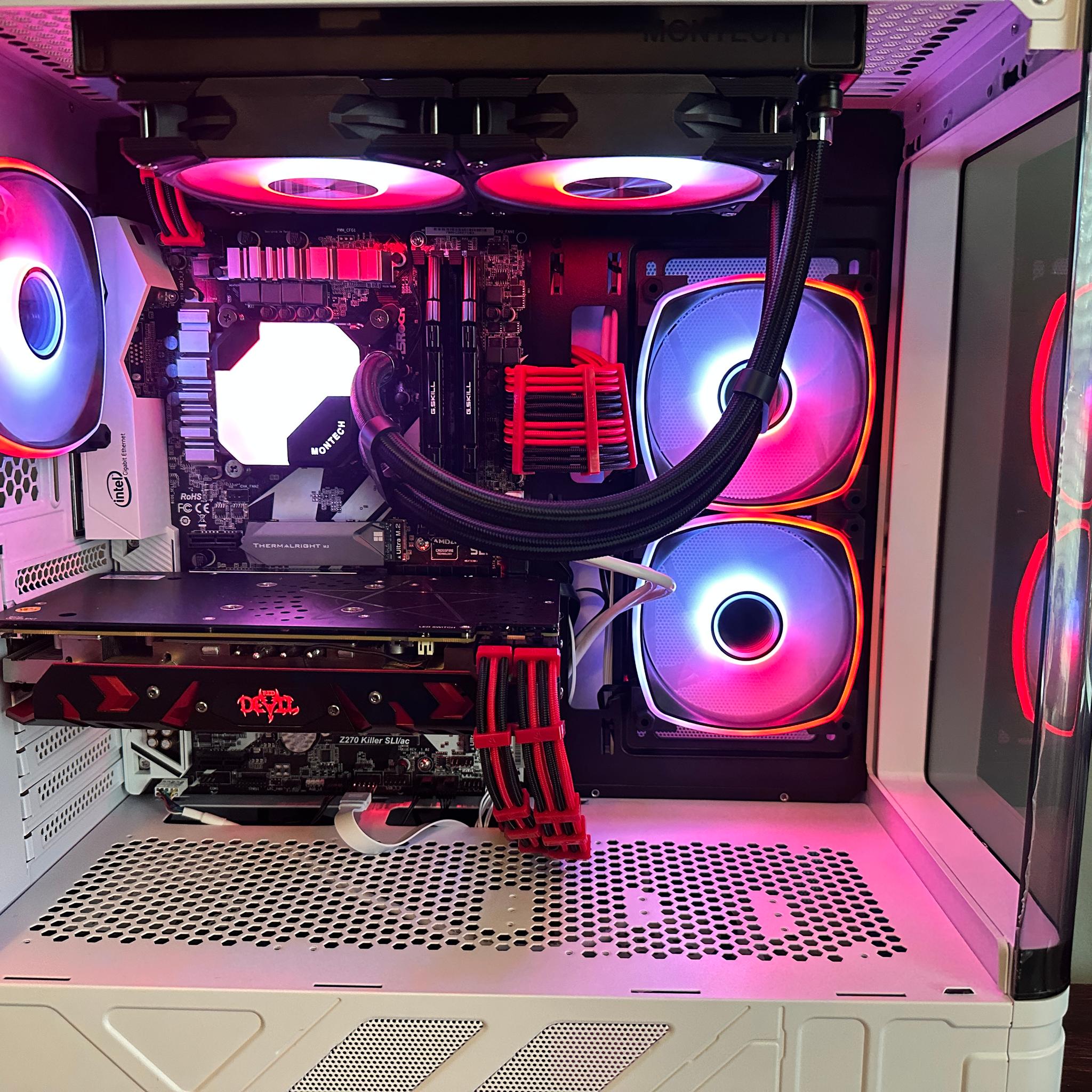 DEADPOOL | i5-7600k | Rx-580 Red Devil | 32GB DDR4 | 512GB NVME & 1TB HD | Win 11 | WIFI | FREE GIFT