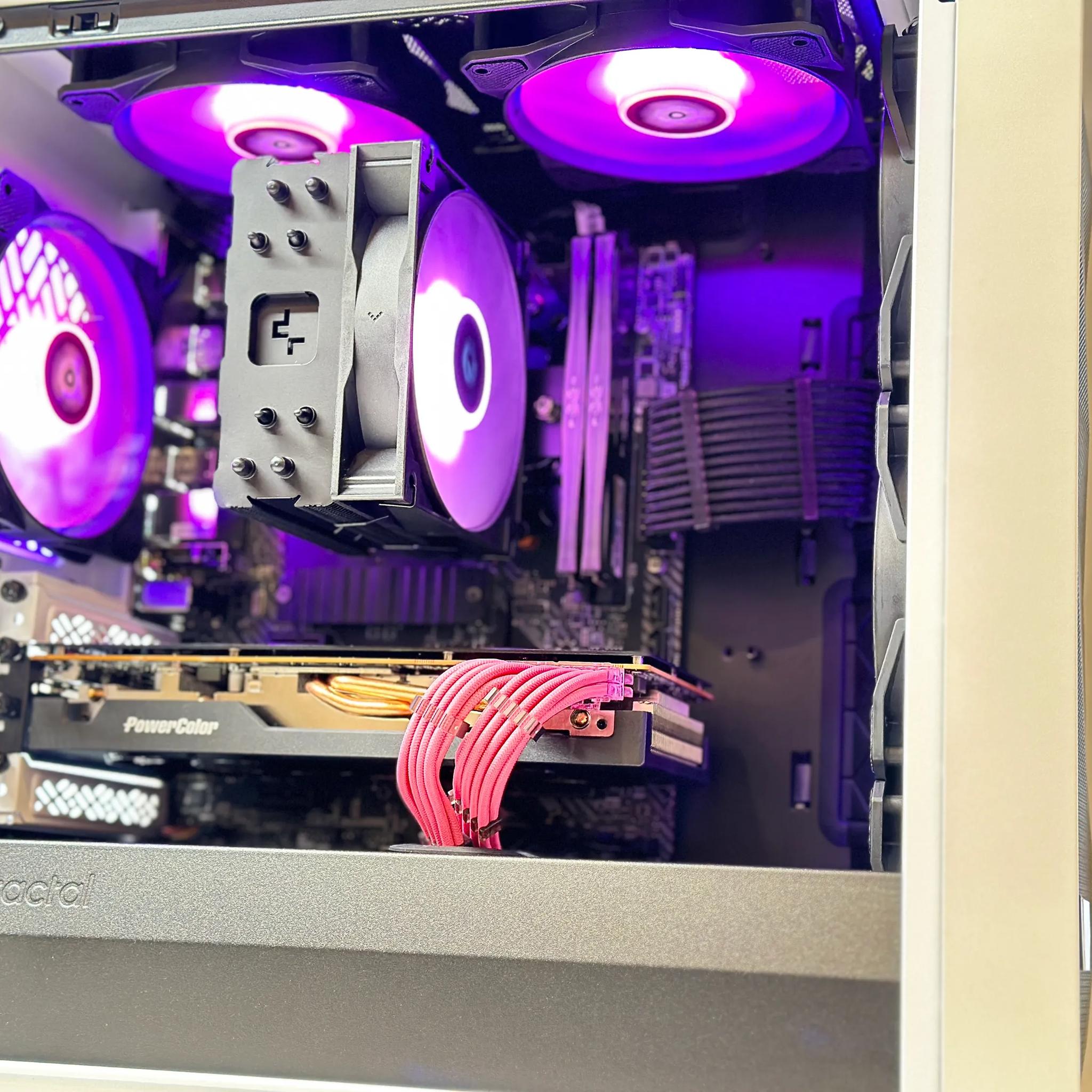 🤩Luke🤩Gaming PC🎆AMD RX 6700 XT 12GB🎆AMD Ryzen 5 5600X 6Core🎆32GB DDR4 🎆1TB SSD NVME