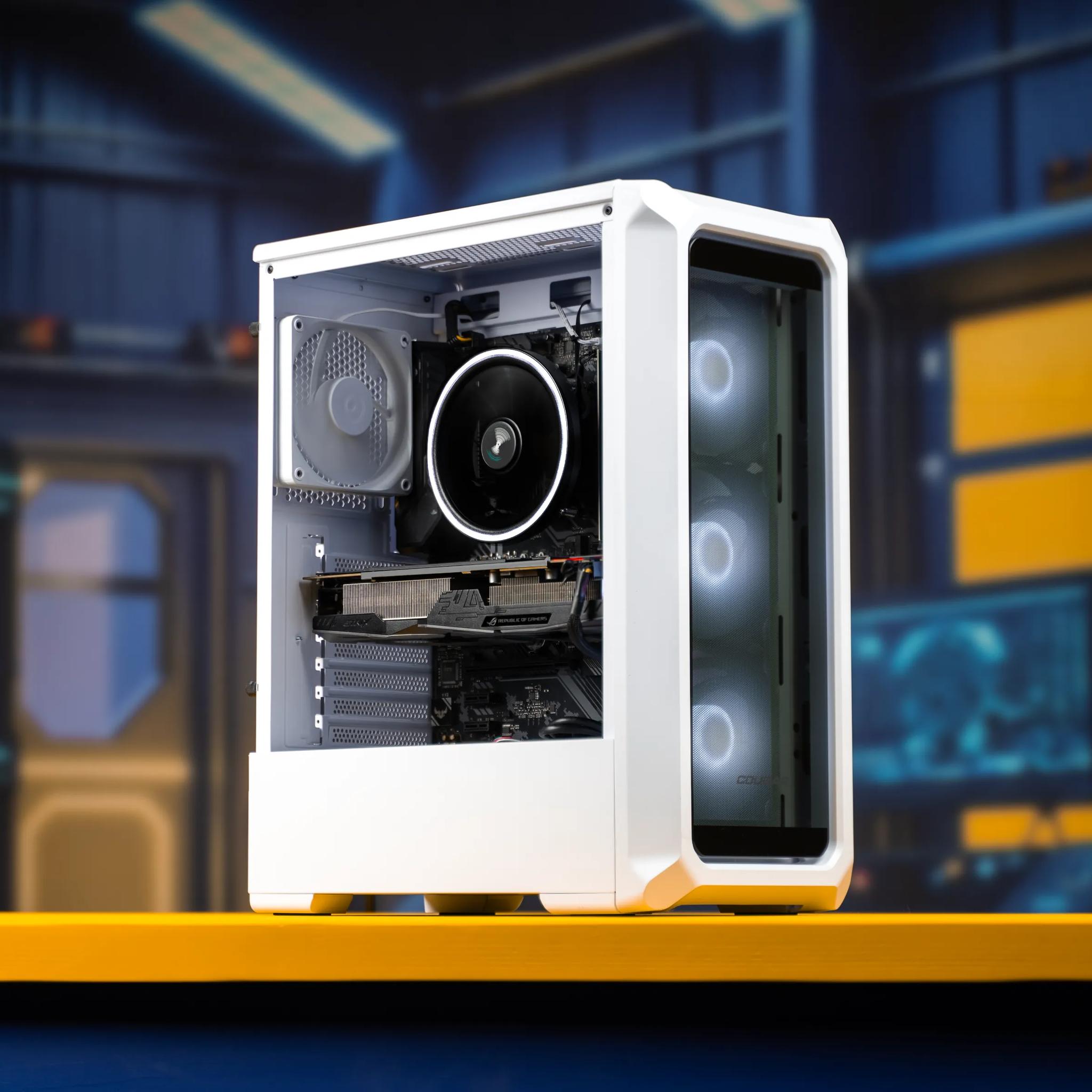 “AC-PC” RX 580 Ryzen 7 16GB Windows 11 .5TB Gaming PC Powerhouse