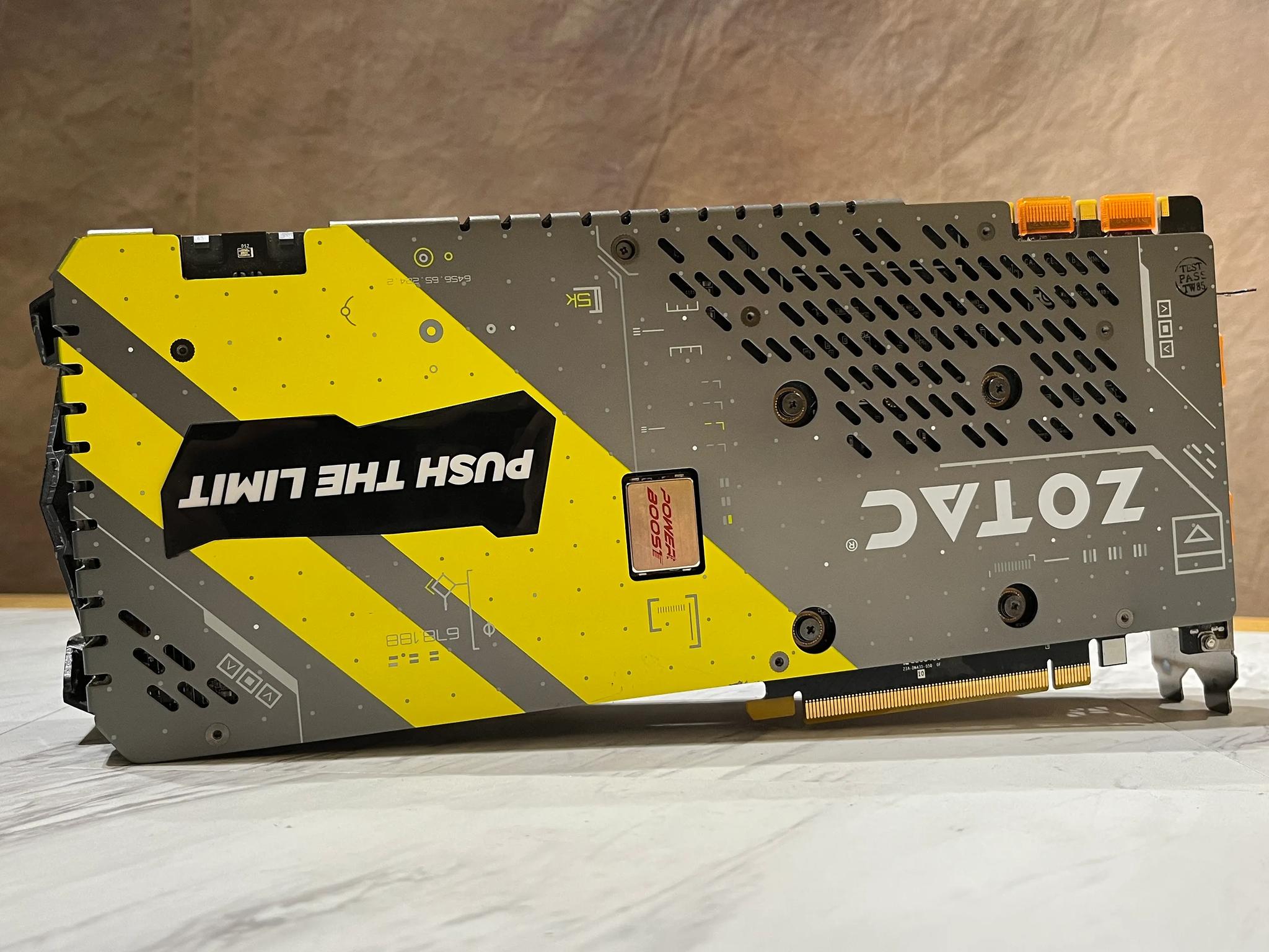 Used Zotac GTX 1070 8GB AMP EXTREME