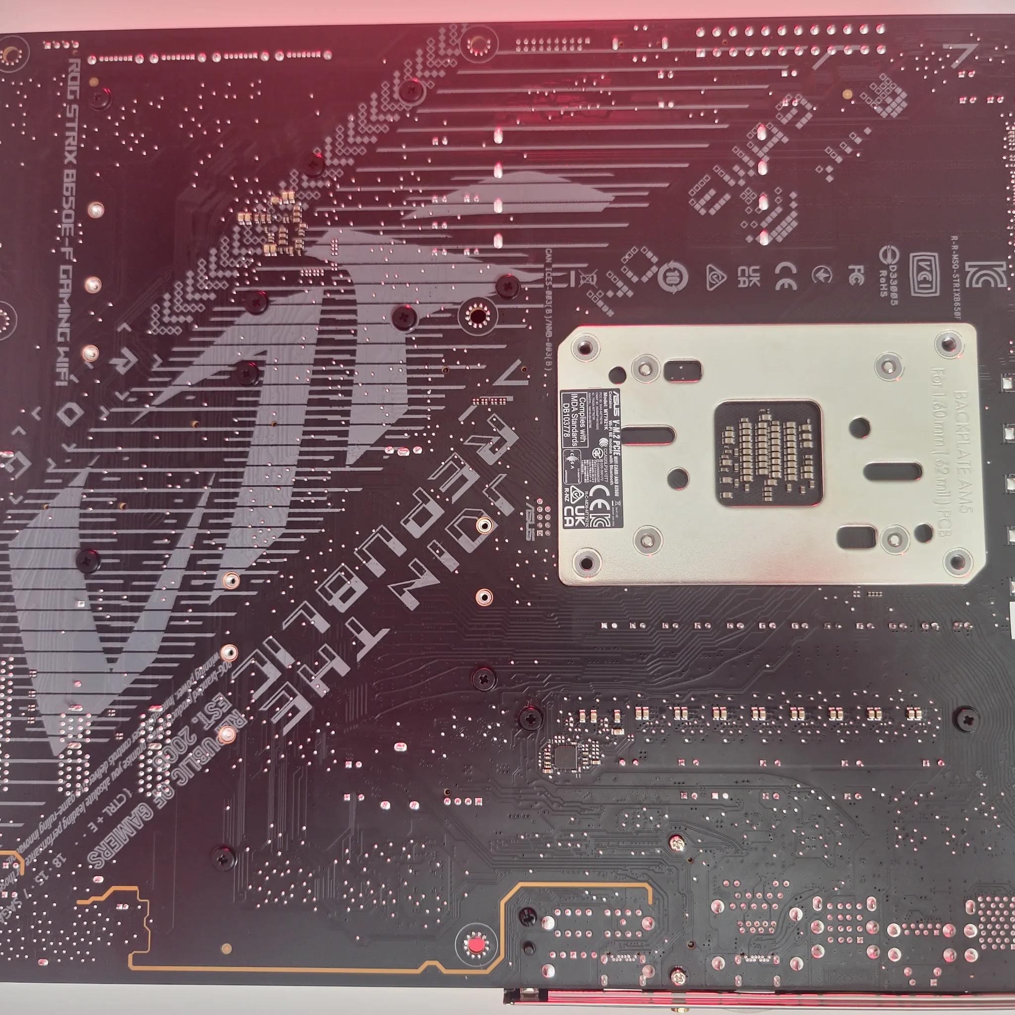 ASUS B650E-F ROG STRIX GAMING WIFI for 7000 8000 and 9000 series - BIOS UPDATED
