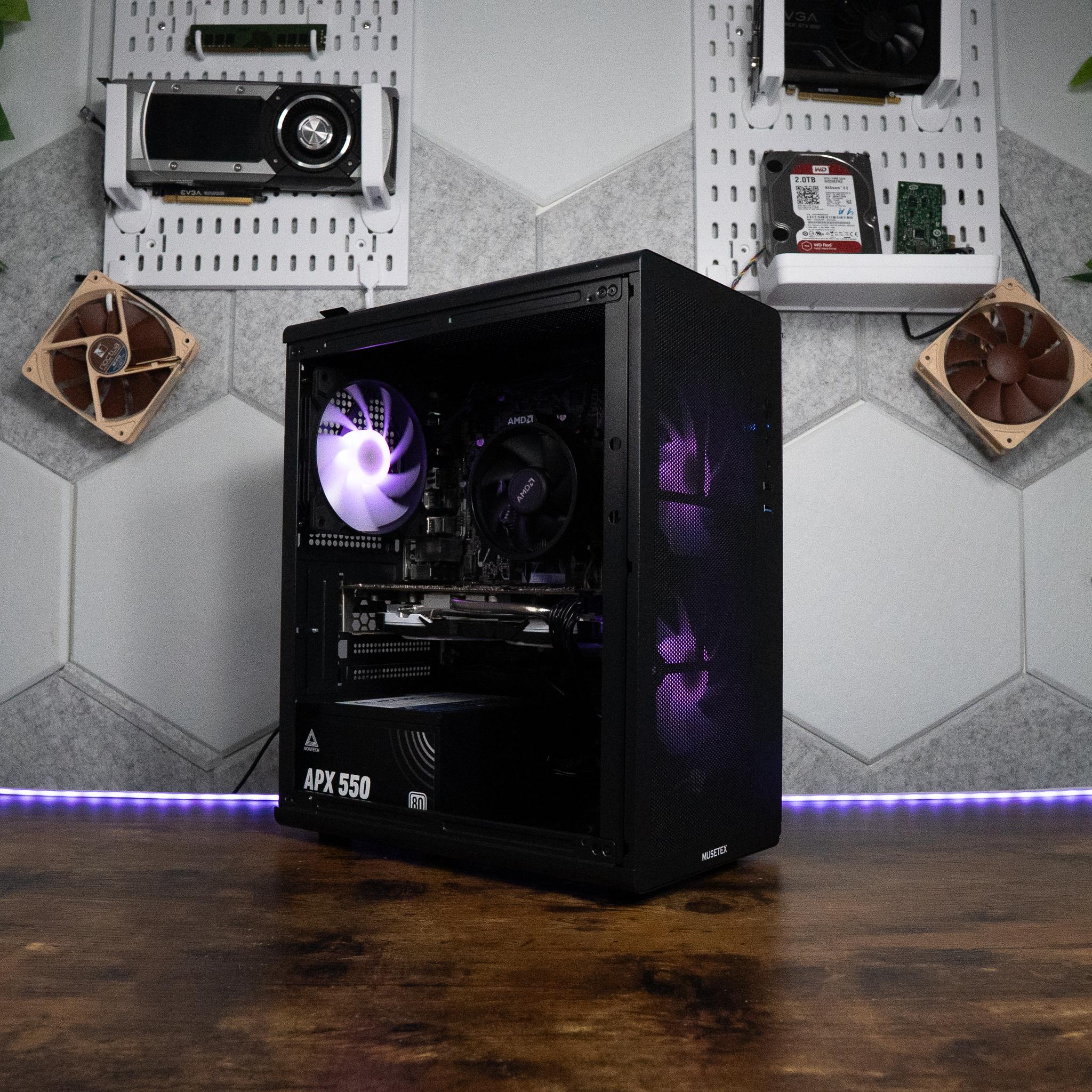 🍬🌠 BUDGET - FORTNITE Ready GAMING PC | RYZEN 5 1600 | MSI RX 570 OC | 16GB DDR4 RAM | 1TB SSD