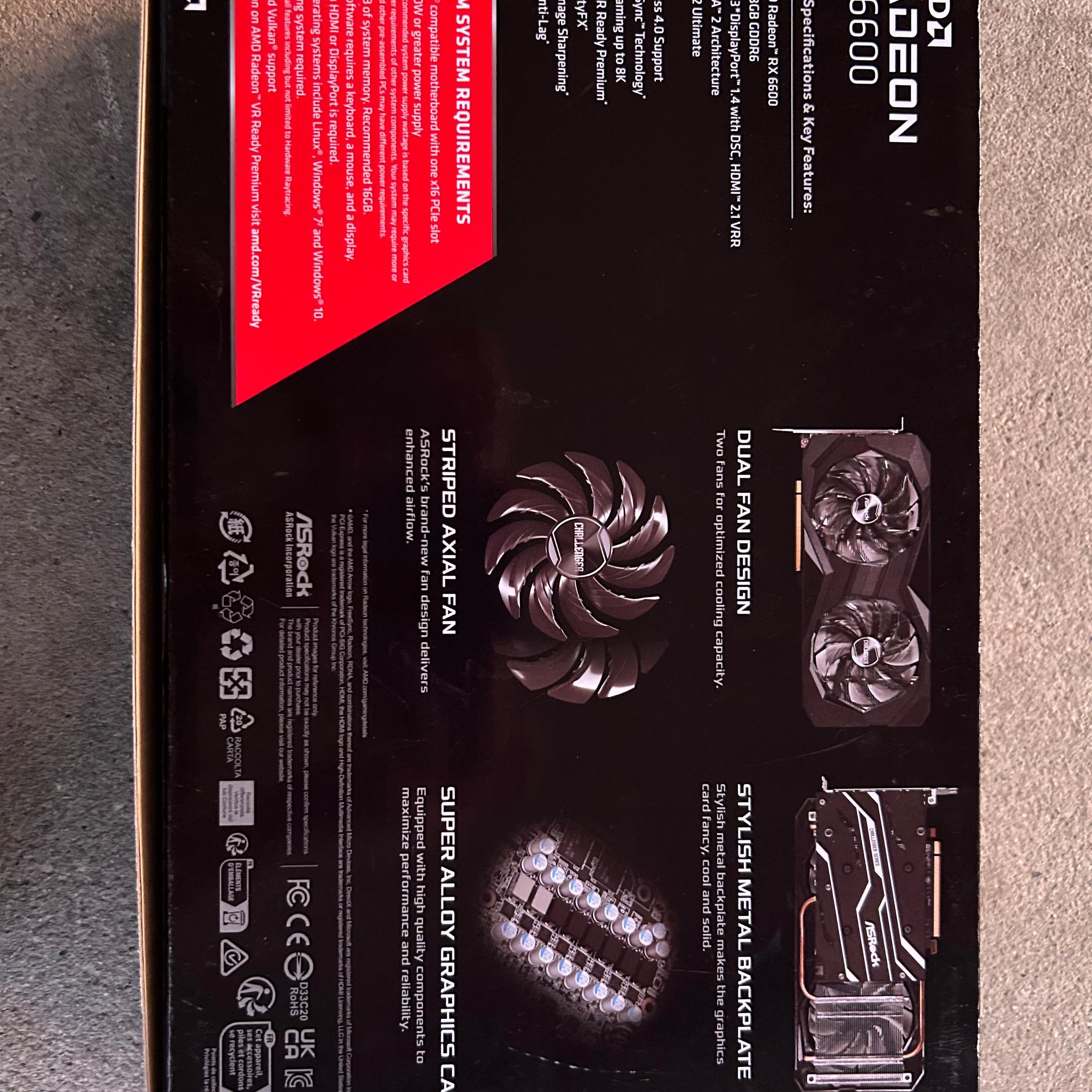 ASRock Challenger Radeon RX 6600