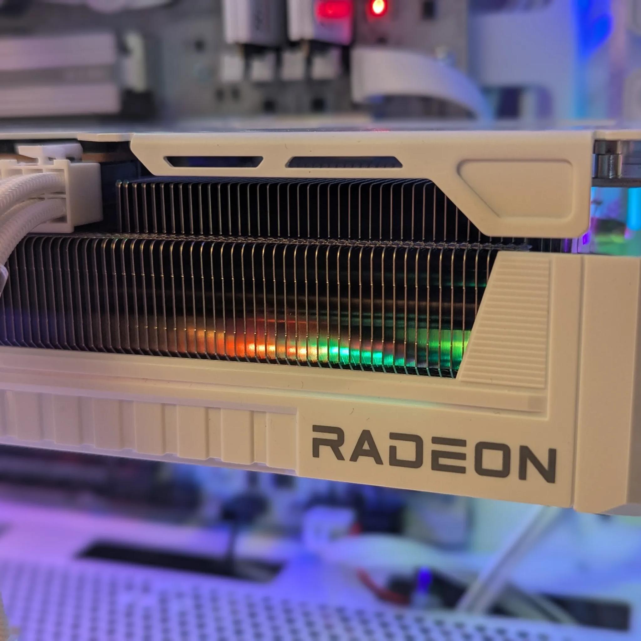 🌨️ Glacia | 9070XT | AMD 7700 | Whiteout Gaming Rig | 32GB DDR5 | 2TB NVMe