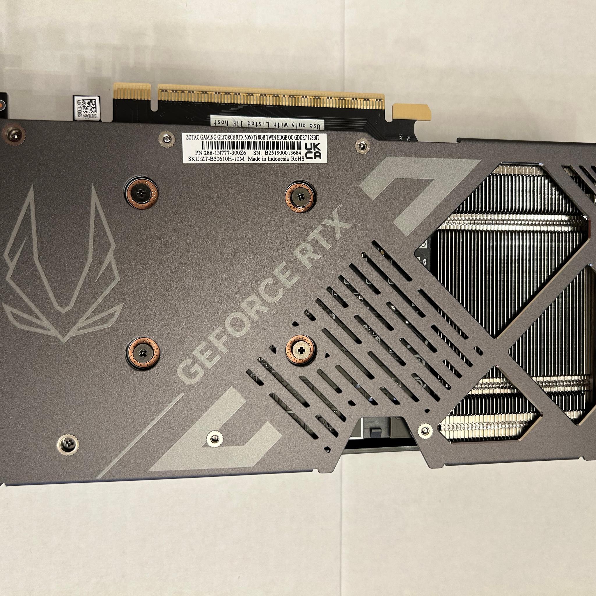 ZOTAC RTX 5060 Ti Twin Edge