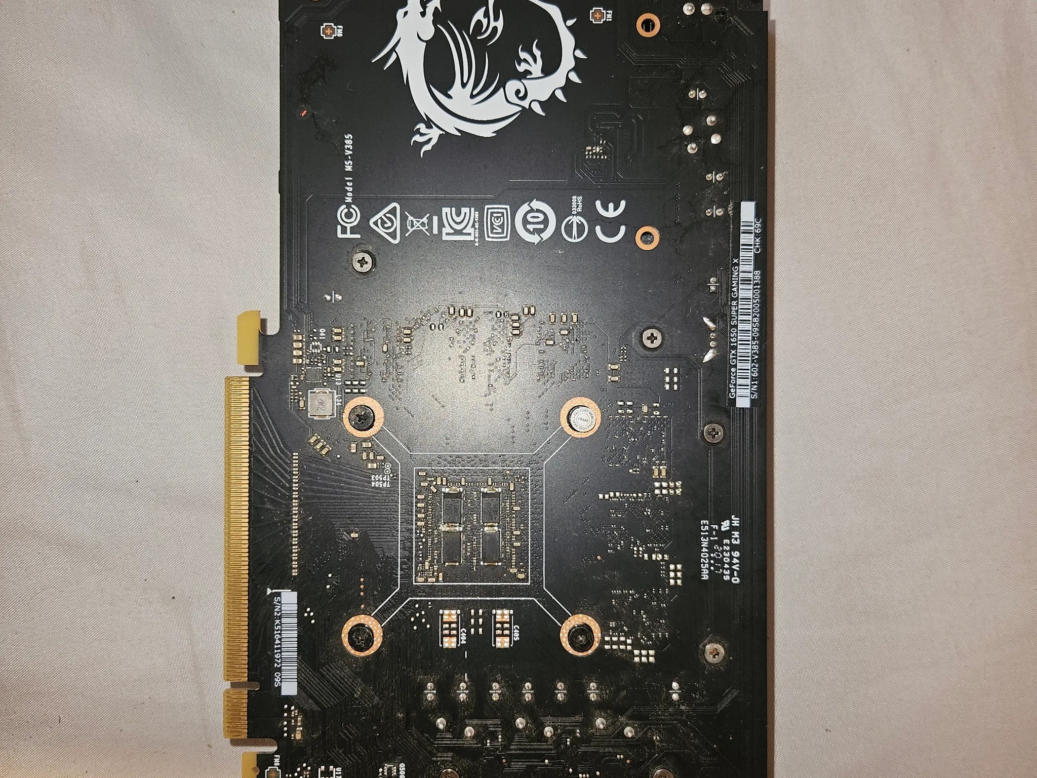 MSI 1650 Super