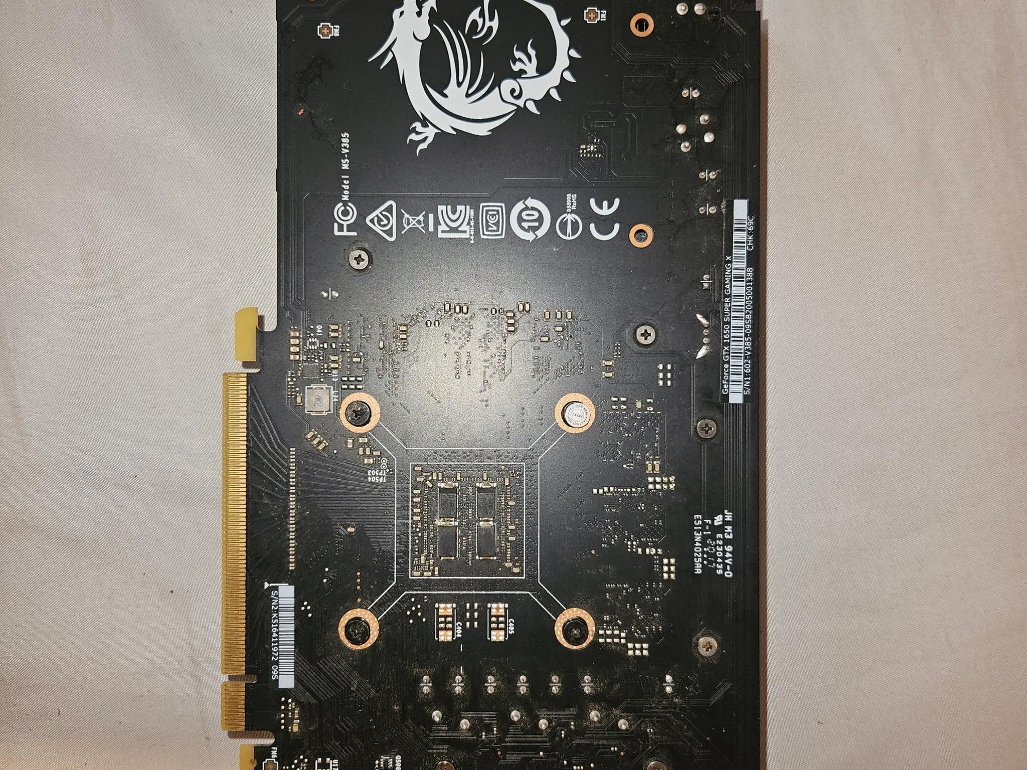 MSI 1650 Super