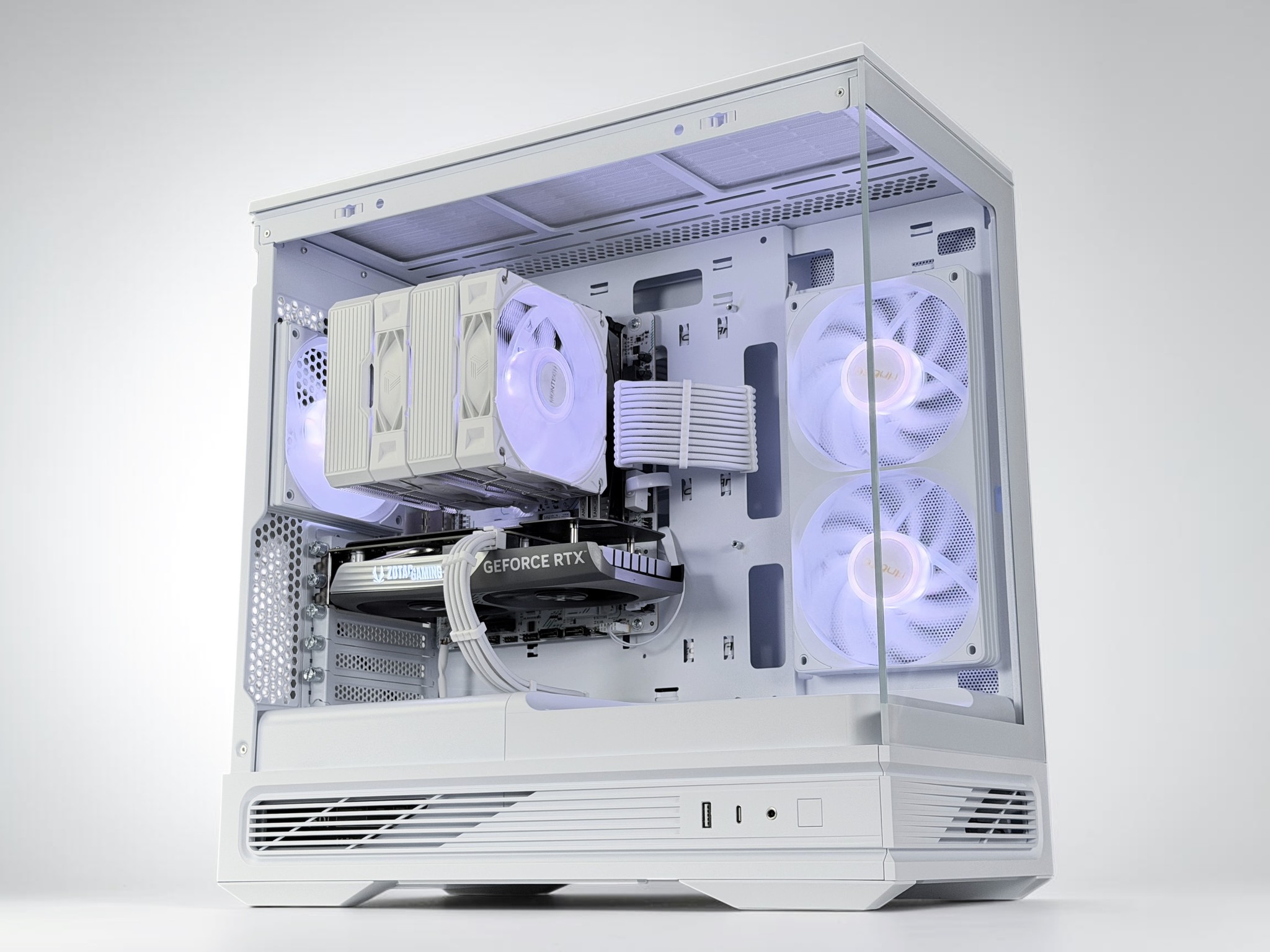 🤍🧊 Iceberg🤍🧊-Gaming PC❄️Nvidia RTX 4060 8GB❄️ AMD Ryzen 7 3700X❄️16GB DDR4 RAM❄️1.5 TB