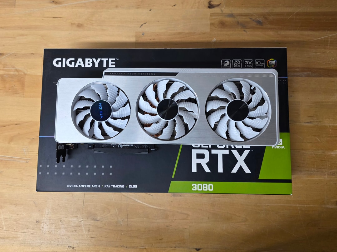 Gigabyte Vision OC White RTX 3080 (10GB) | Jawa