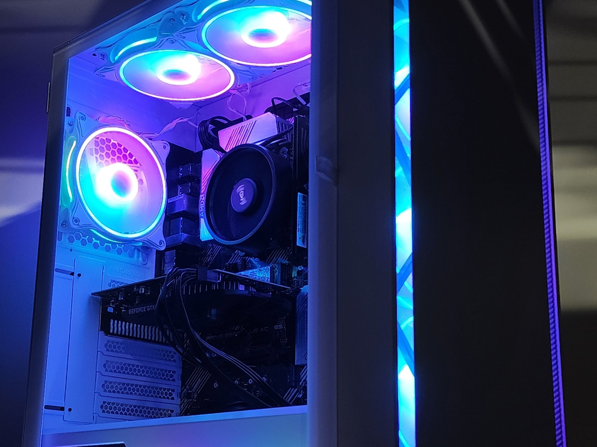 Gaming PC Ryzen 5 5600G 16GB RAM 256GB SSD + 1TB HDD GTX 1650 4GB Win11 Computer