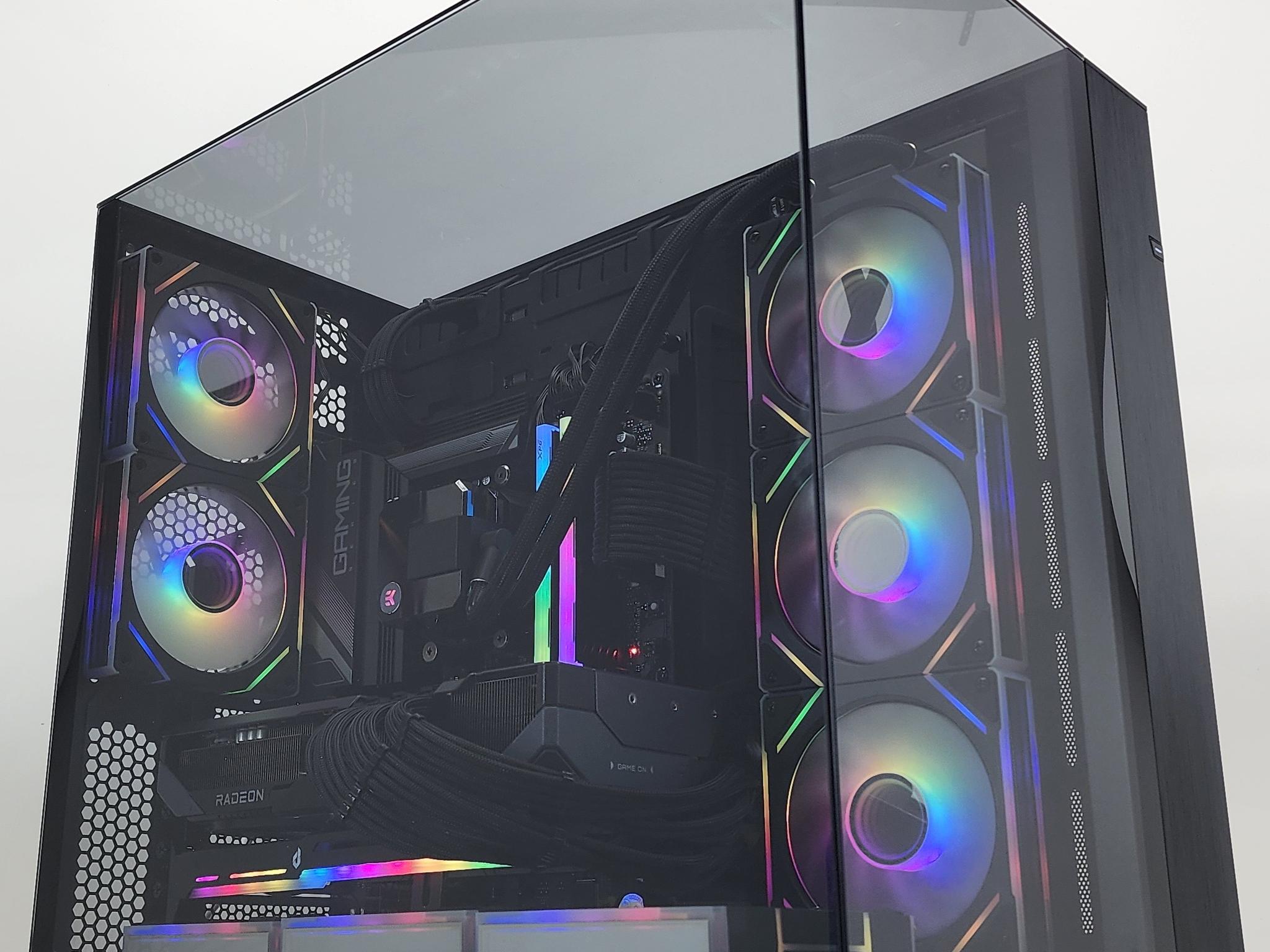 Gaming PC Ryzen 7 9700X 32GB RAM 2TB SSD RX 9070 XT 16GB Windows 11 Computer