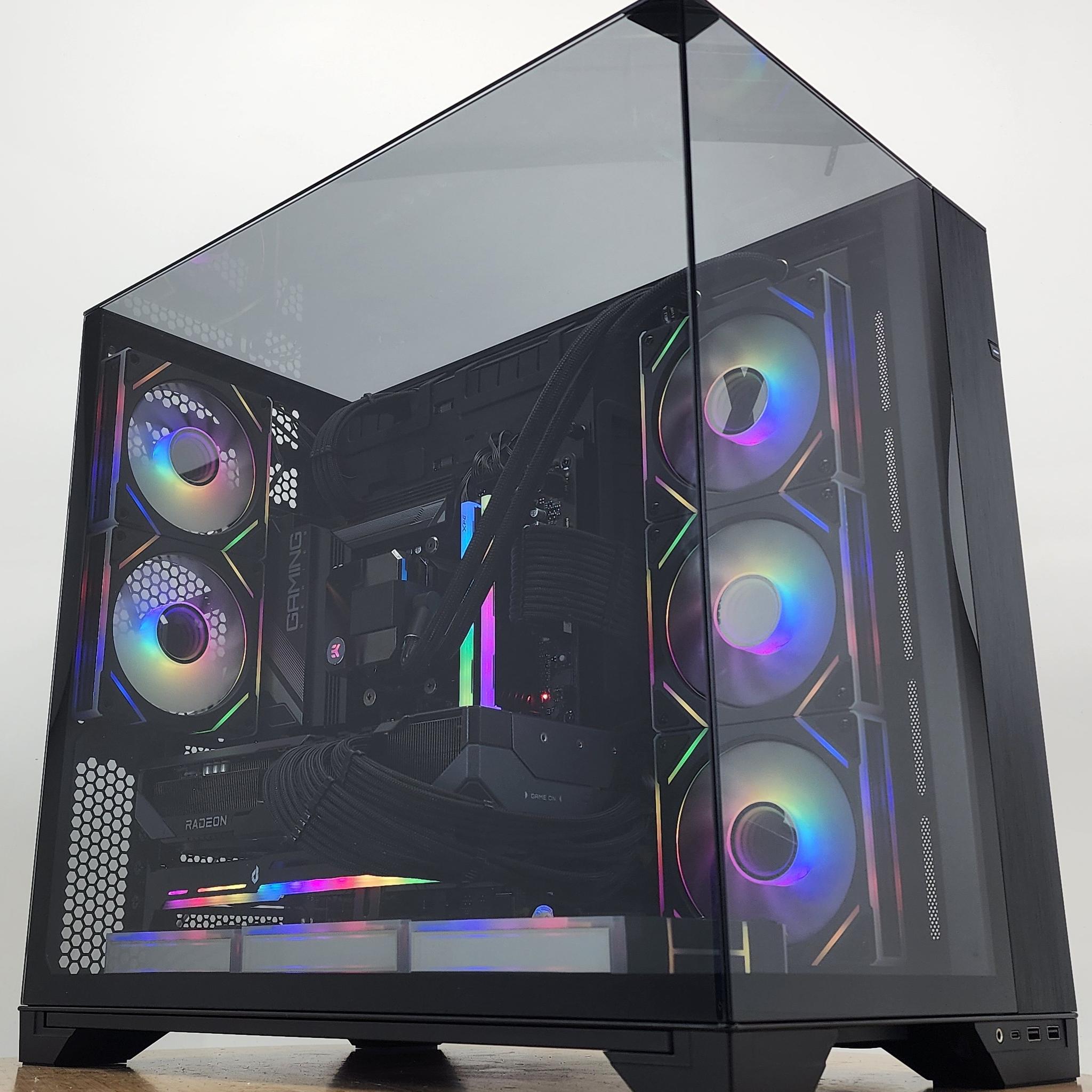 Gaming PC Ryzen 7 9700X 32GB RAM 2TB SSD RX 9070 XT 16GB Windows 11 Computer