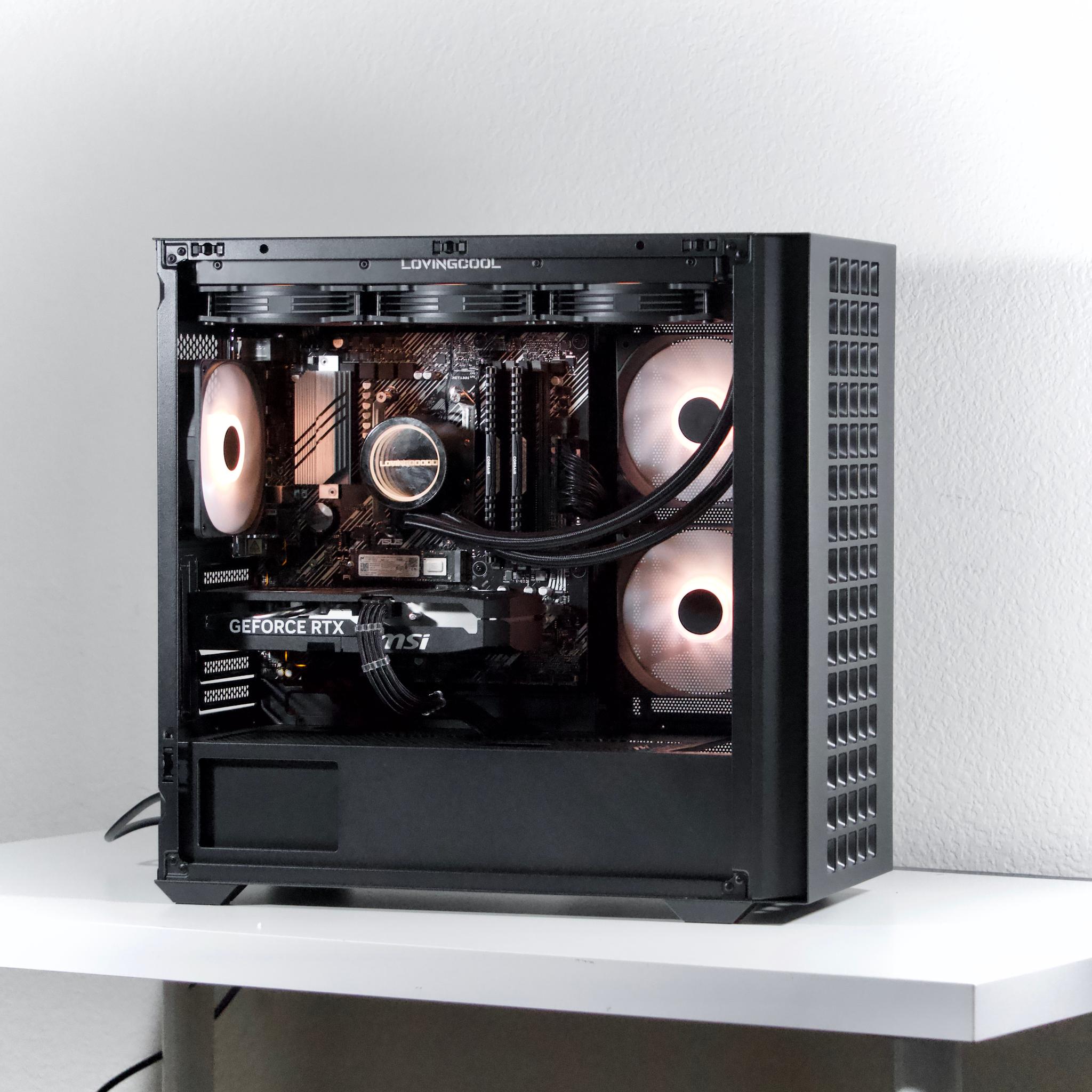 ⚫ Ryzen 7 5700 + RTX 5060 Ti 8GB | 16GB DDR4 | 1TB NVMe | WiFi/BT | 1440p Gaming PC | $1125.99