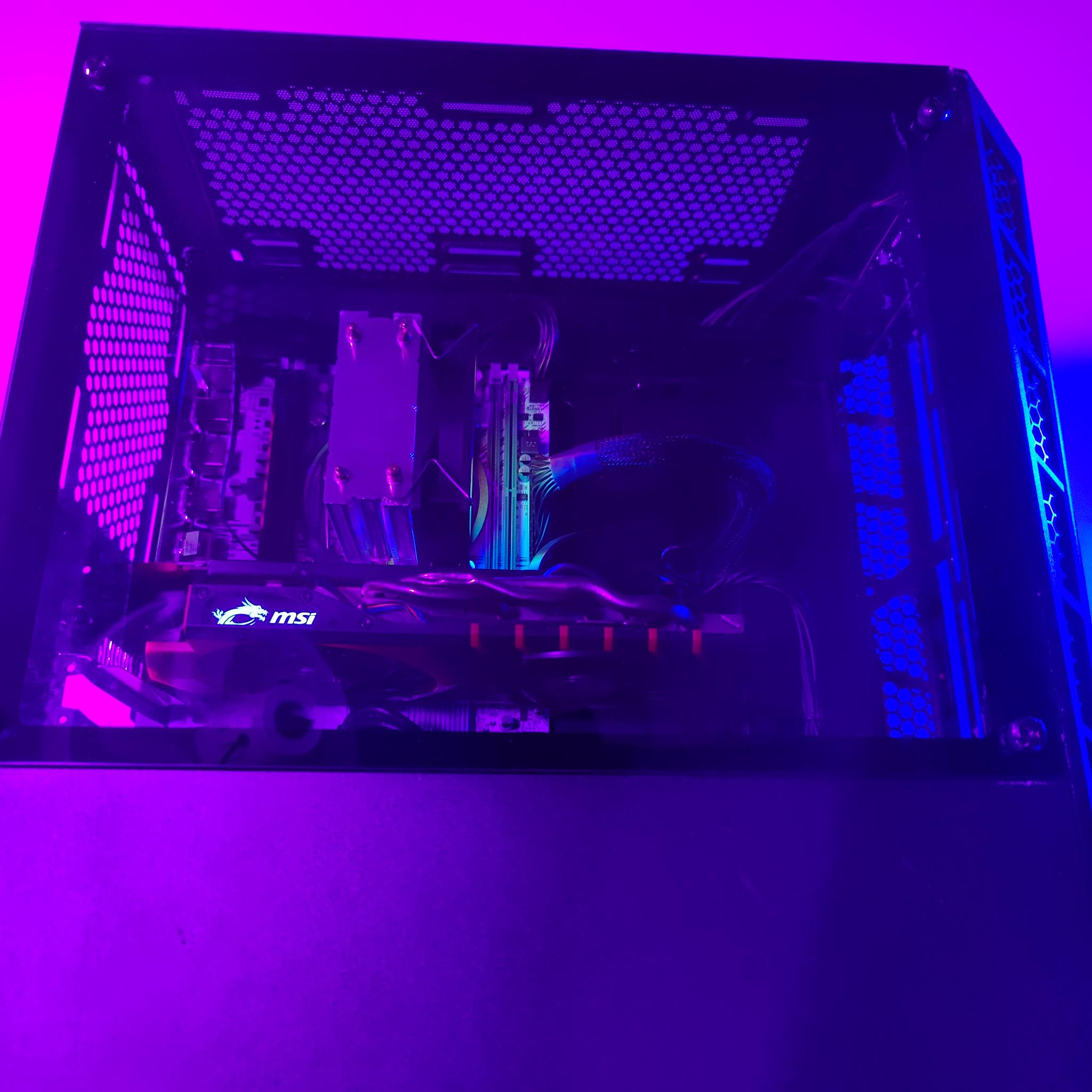 Custom Intel Xeon 14 Core 28 Thread Nvidia MSI GTX 960 4GB M.2 SSD Windows PC