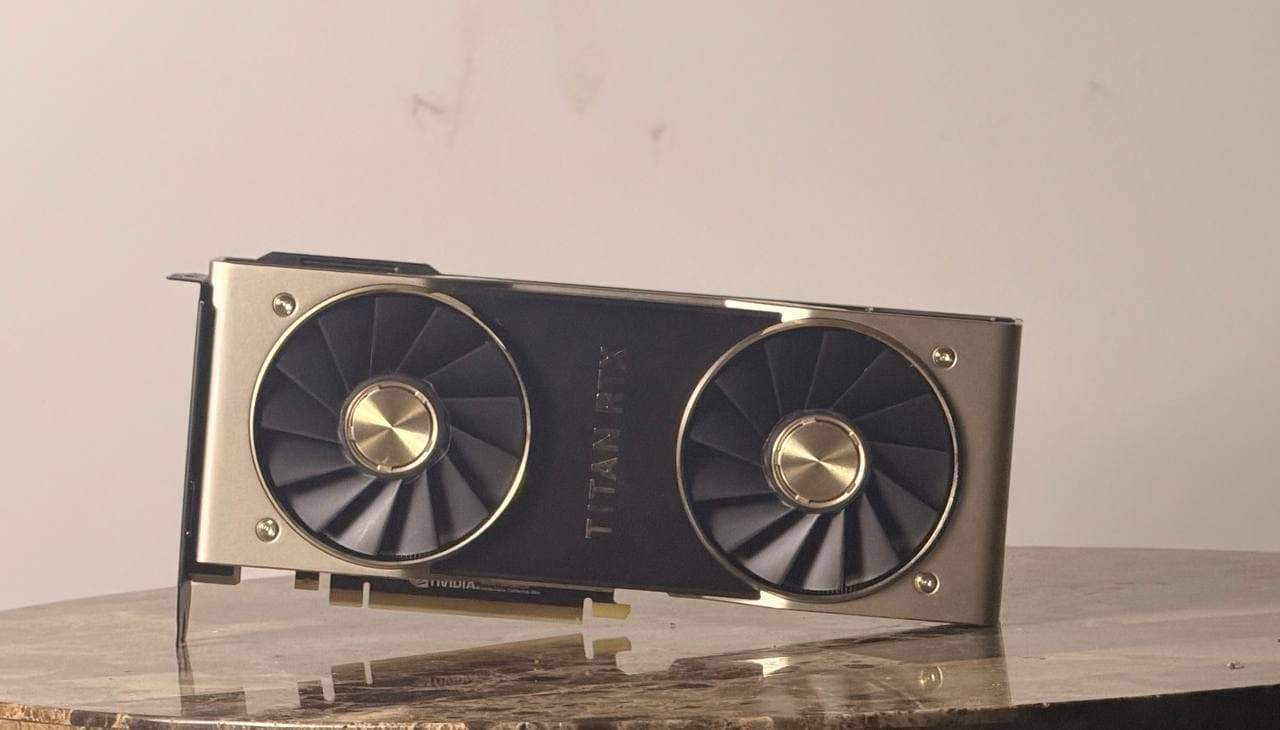 FREE SHIP NVIDIA Titan RTX 24GB GPU GDDR6 PCIe 3.0 CUDA Graphics Video Card