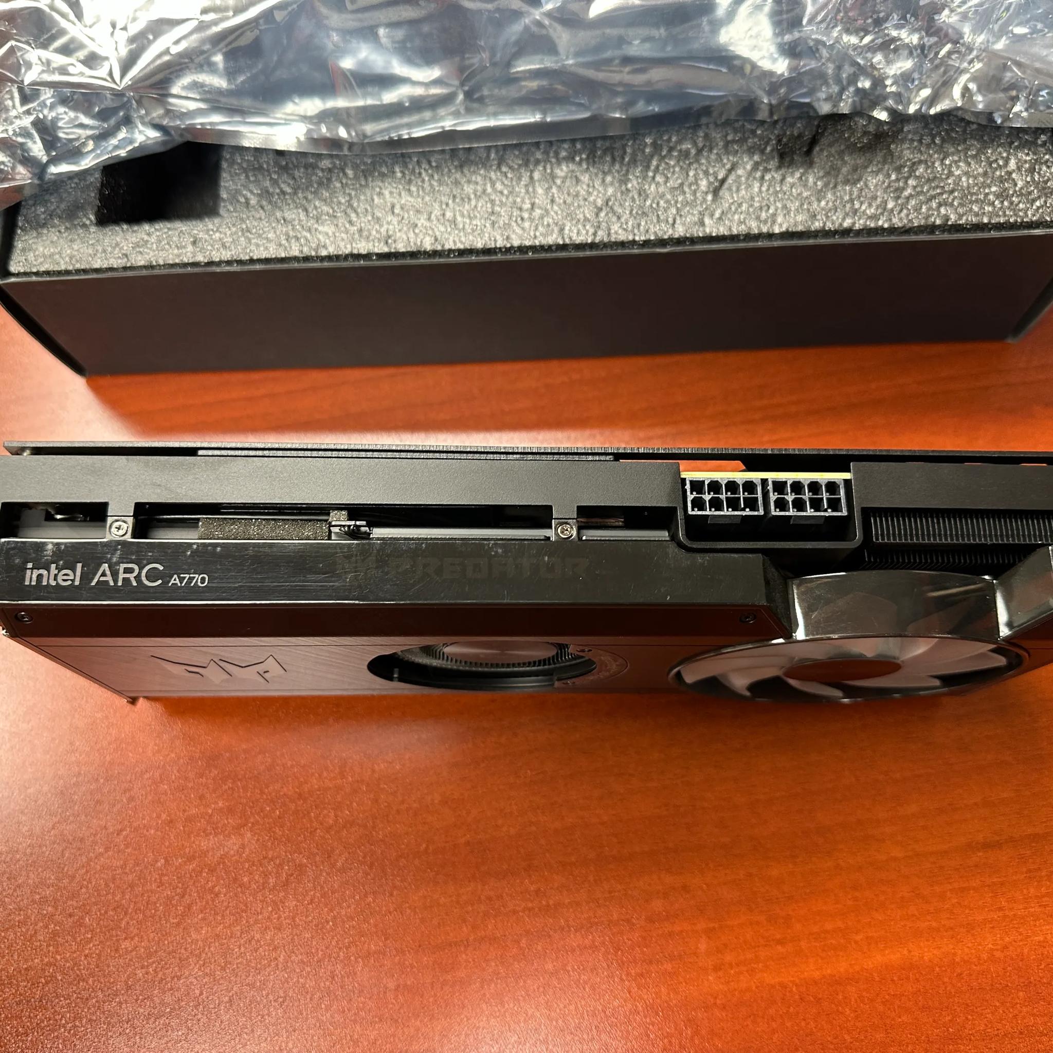 Acer Intel Arc A770 Predator BiFrost OC 16GB GDDR6 Graphics Card PCIE 4.0