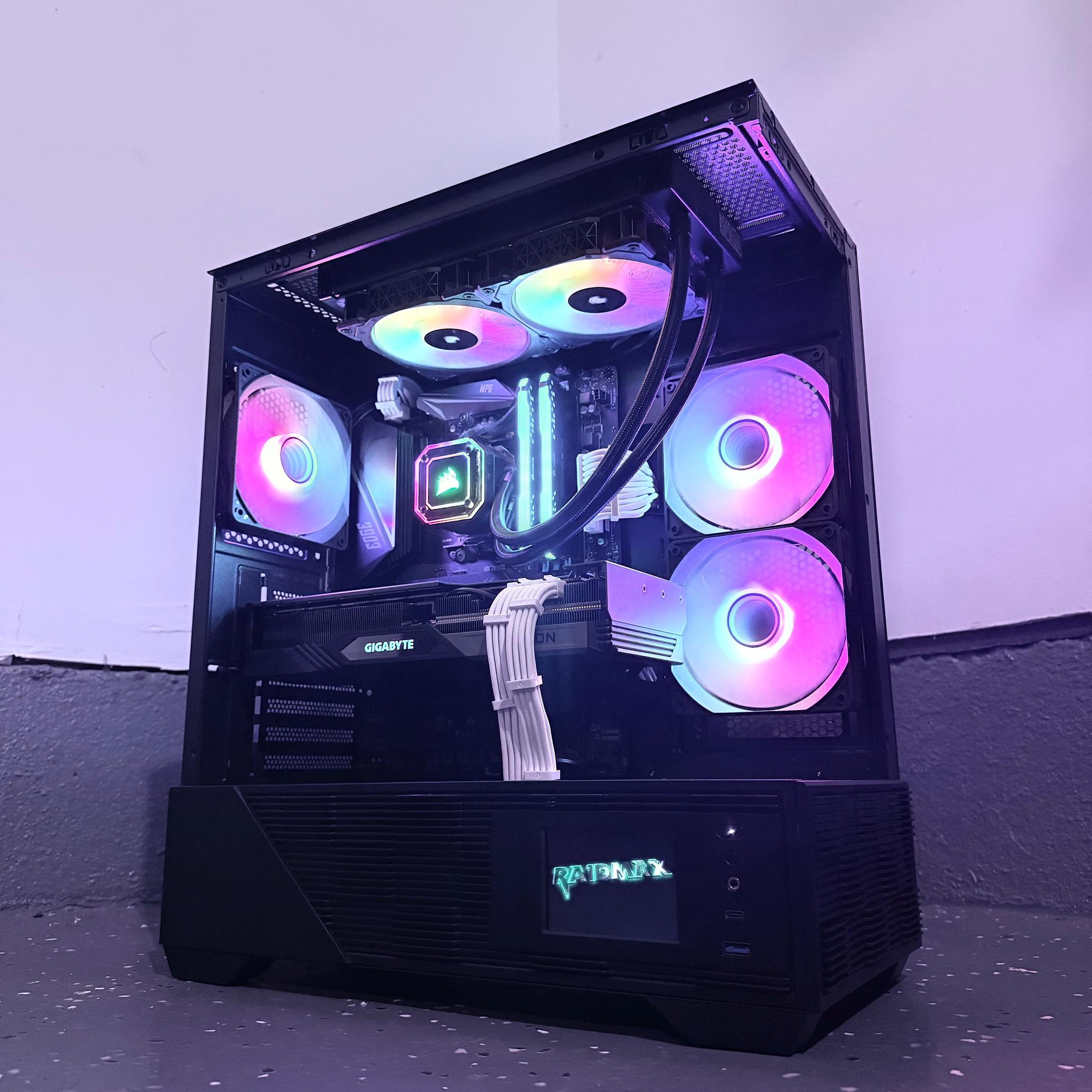 ⚫️"Phantom Prism"🌈| 1440p Gaming | RX 7800XT 16GB | Ryzen 7 3800X | 32B Ram | 1TB Storage