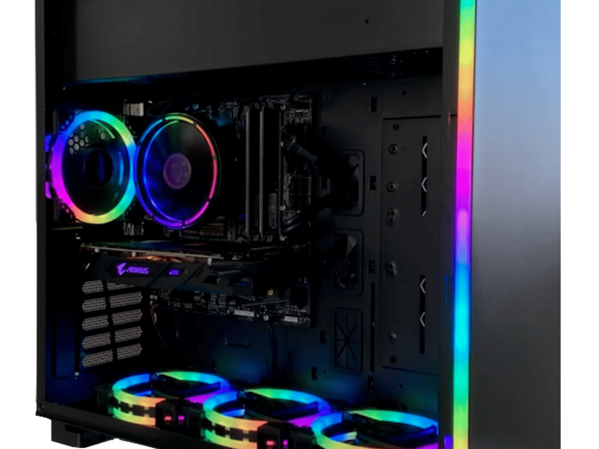 Forge Warrior Custom Gaming PC // RX 580 8 GB // 10105f // 500 GB NVME SSD // 16 GB DDR4 // WiFi 5
