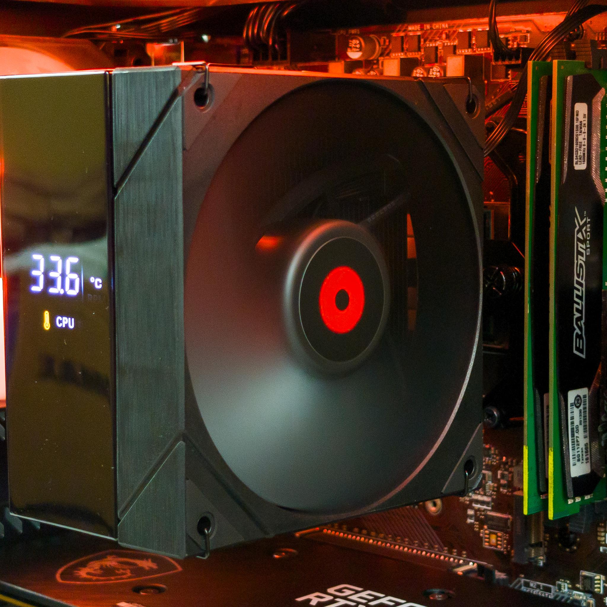 🧡🖤 RTX 3060Ti / Ryzen 5 5500 / 16GB Gaming PC 🖤🧡
