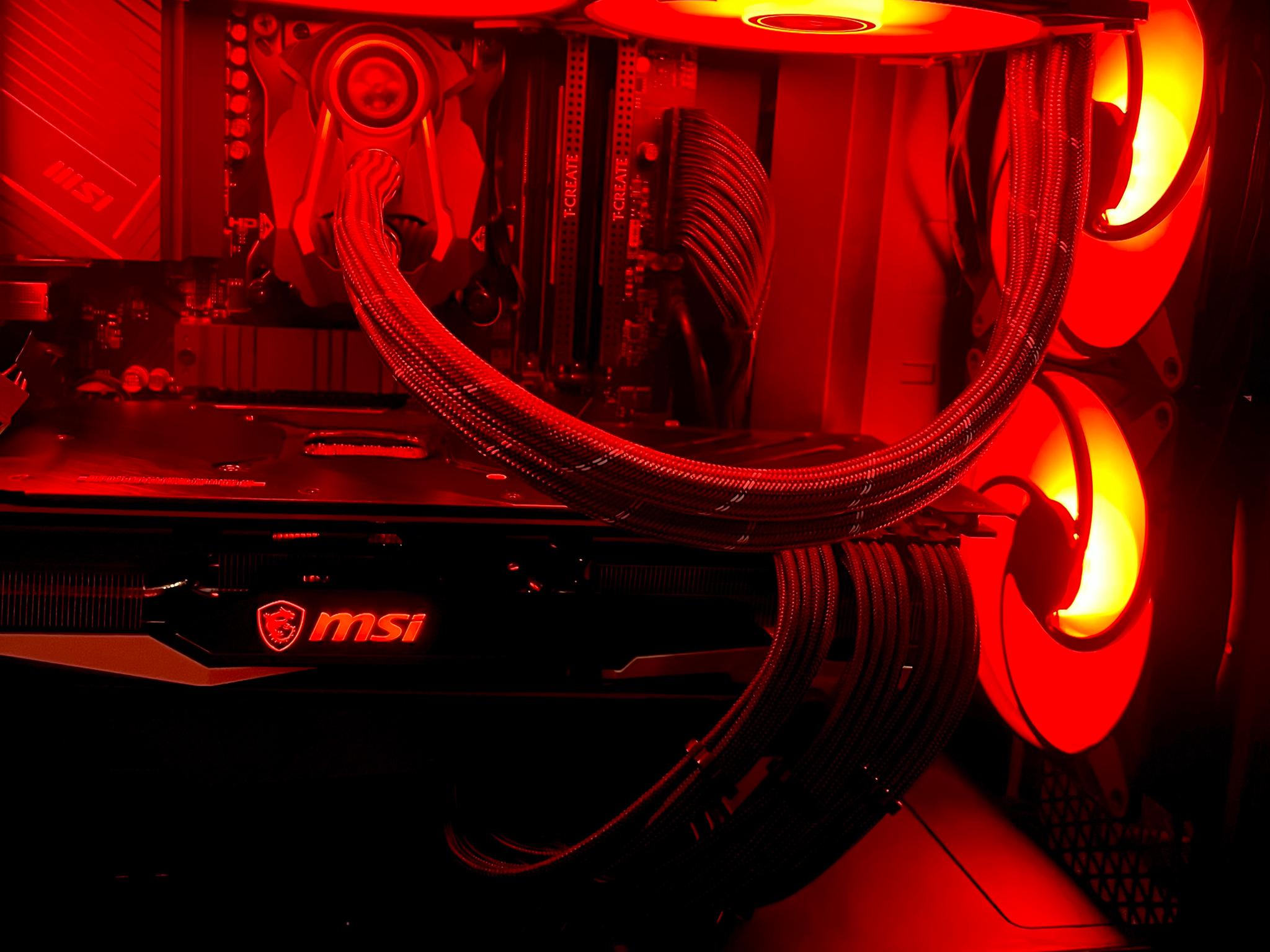 RX 7900 XTX w/ Ryzen 7 7700X - 4K Gaming PC with RGB Fans