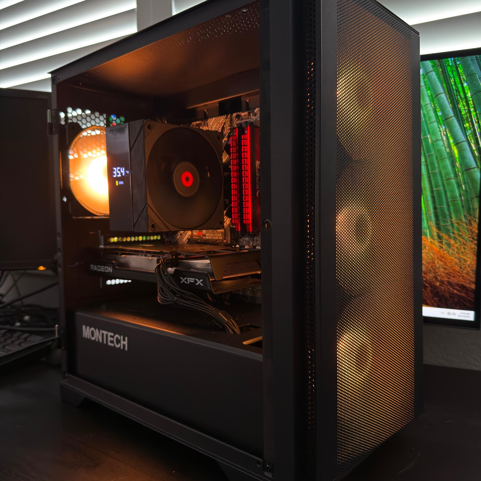 RX 6600 Gaming PC | Ryzen 5 5500 | 16GB RAM | 500GB NVME | WiFi/BT | Windows 11