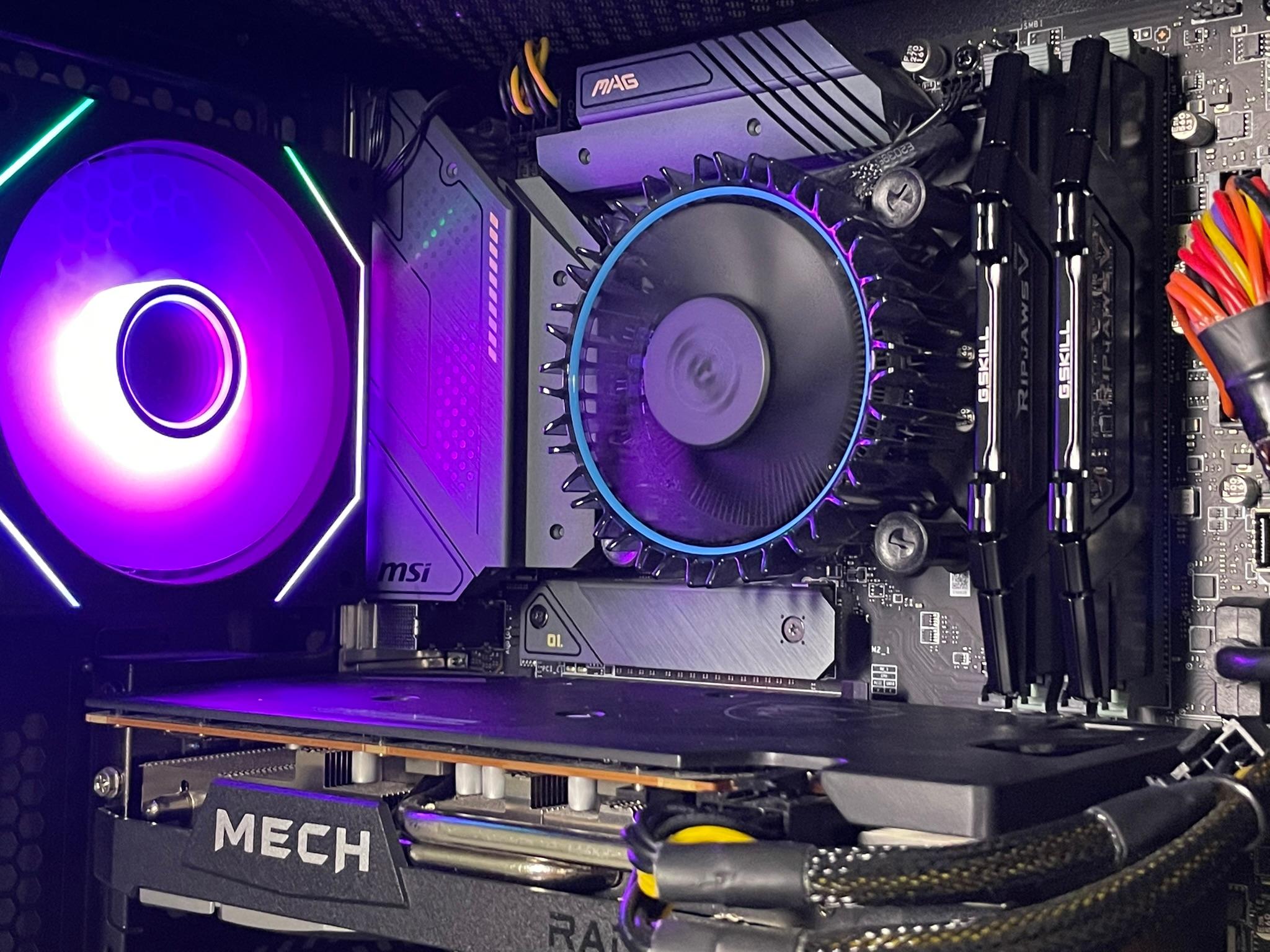 ⚫✨GRAPHITE Gaming PC | RX 6650 XT | i5-12400F | 16GB DDR4 | 1.5TB TOTAL | WiFi & BT | FREE SHIP
