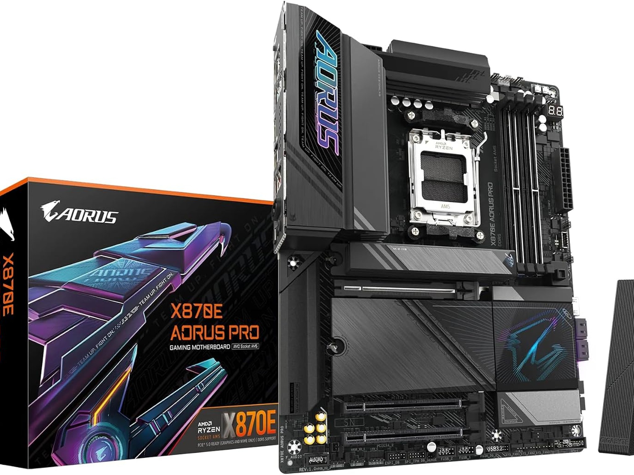 Brand New Gigabyte X870E AORUS PRO | AM5 | DDR5 | PCIe 5.0 | WiFi 7 | USB4 | Ryzen 9000 Ready