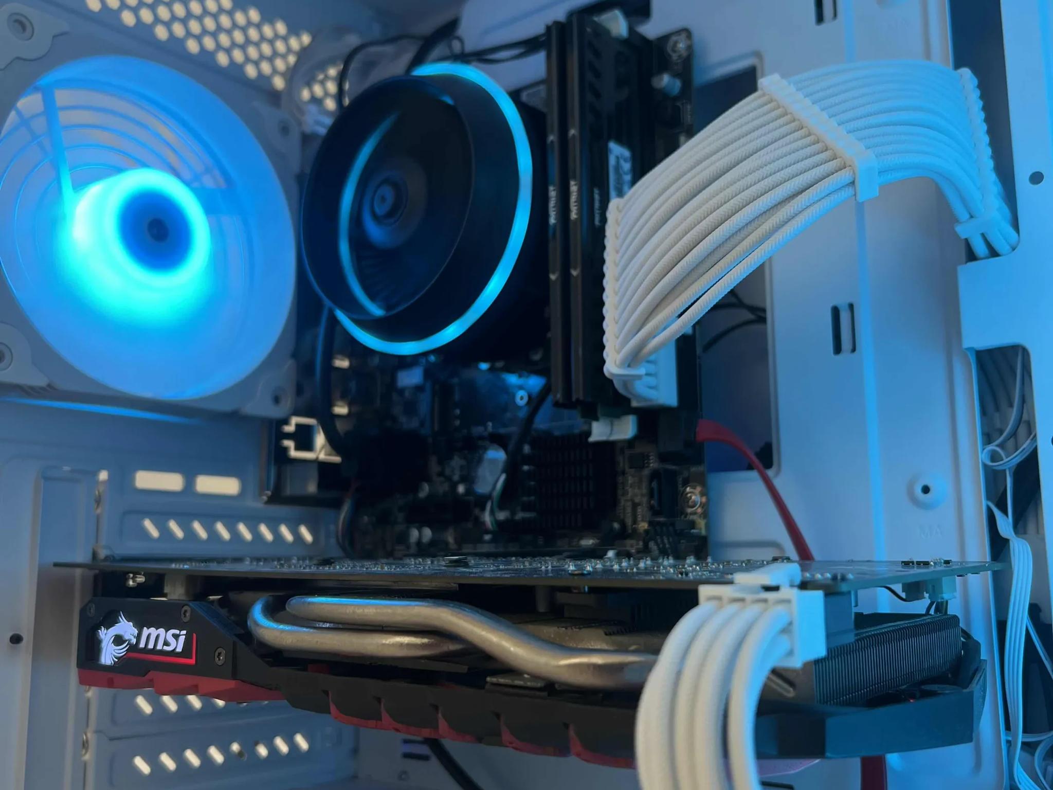 Budget | RX 570 | i7 Equivalent | 16GB RAM | 512GB SSD