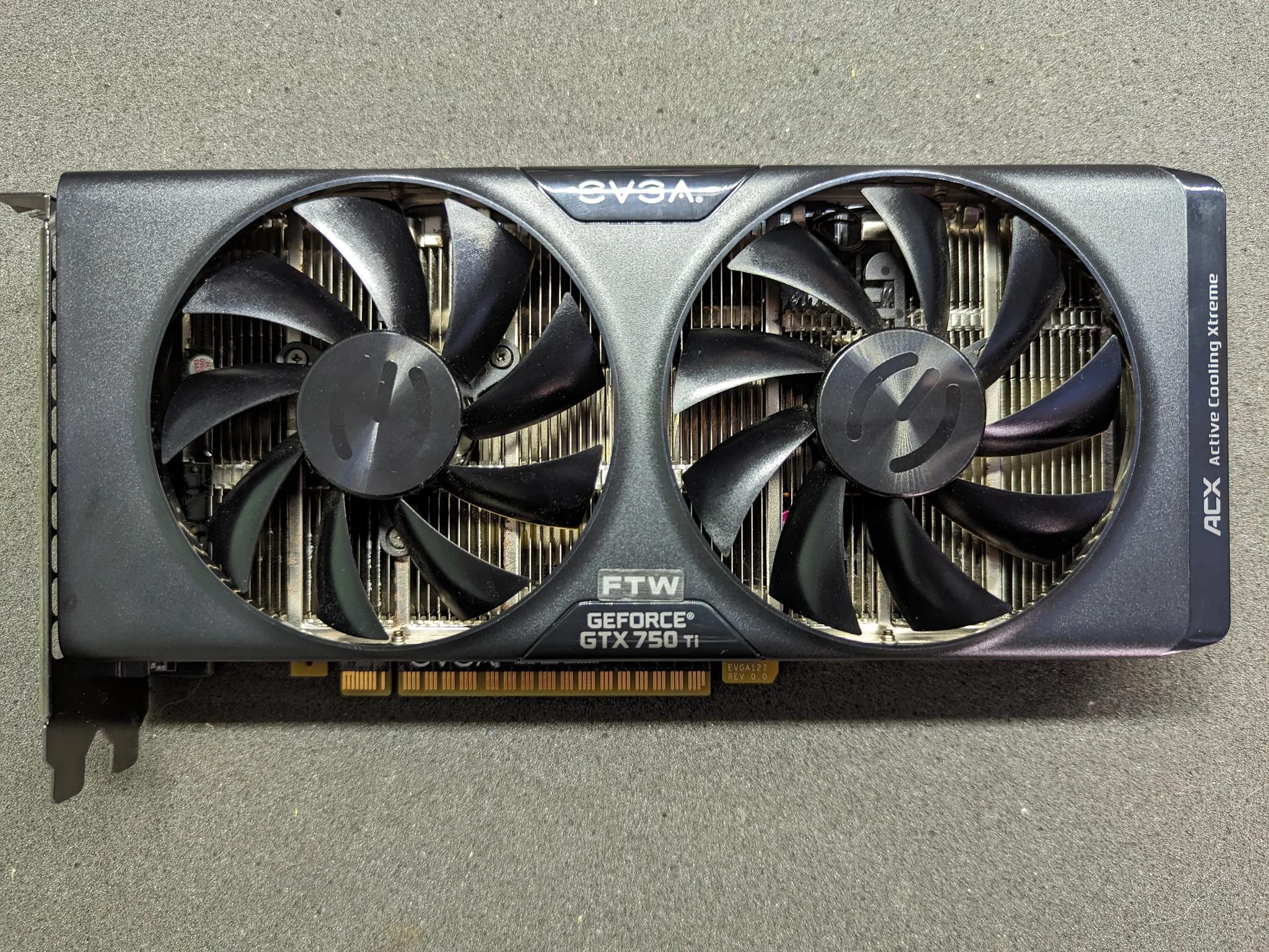 EVGA GTX 750 Ti FTW 2GB GDDR5