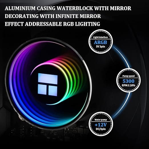 JW0229289INV 240MM CPU Cooler Upgrade