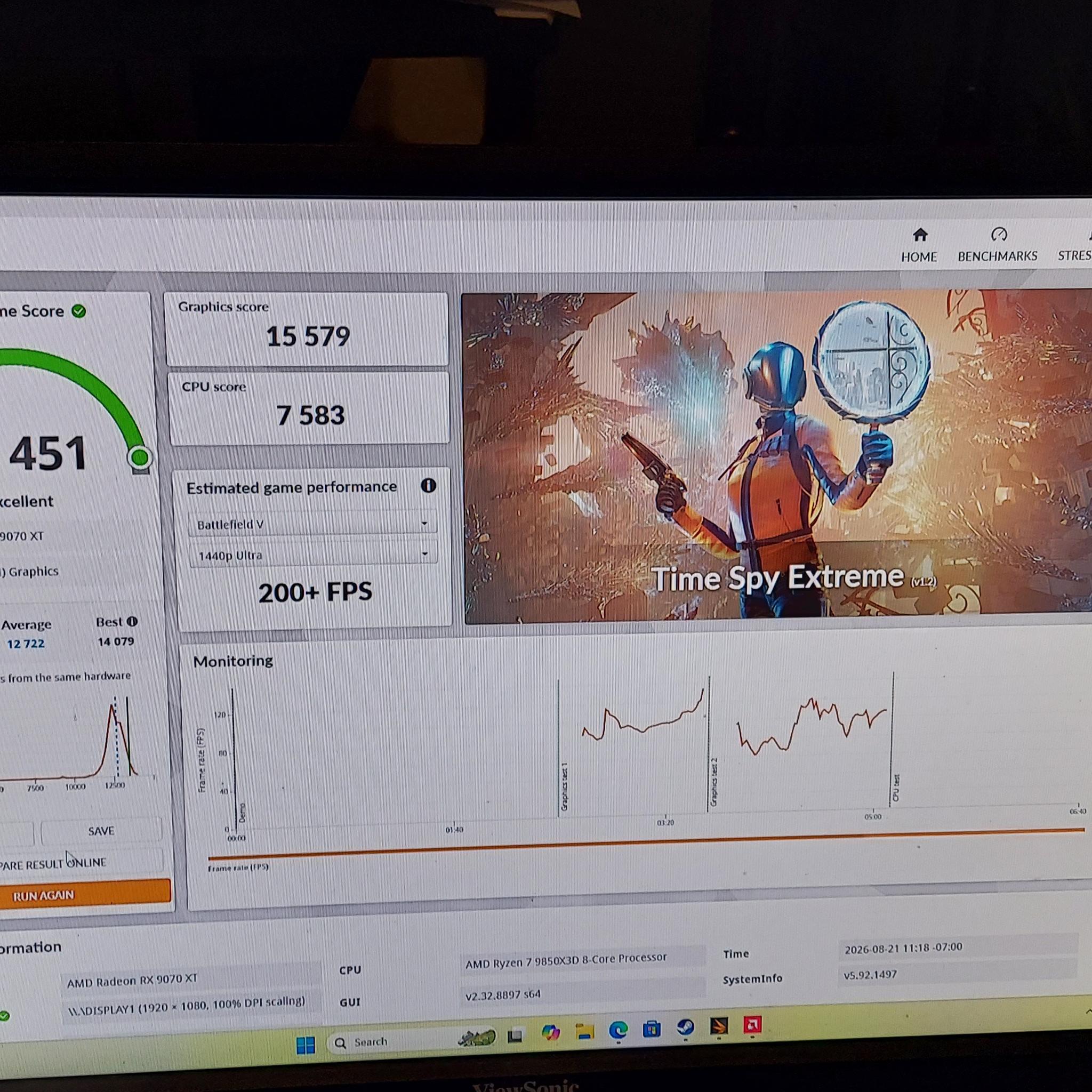 Aorus Ice 9850X3D/RX 9070XT Gaming PC