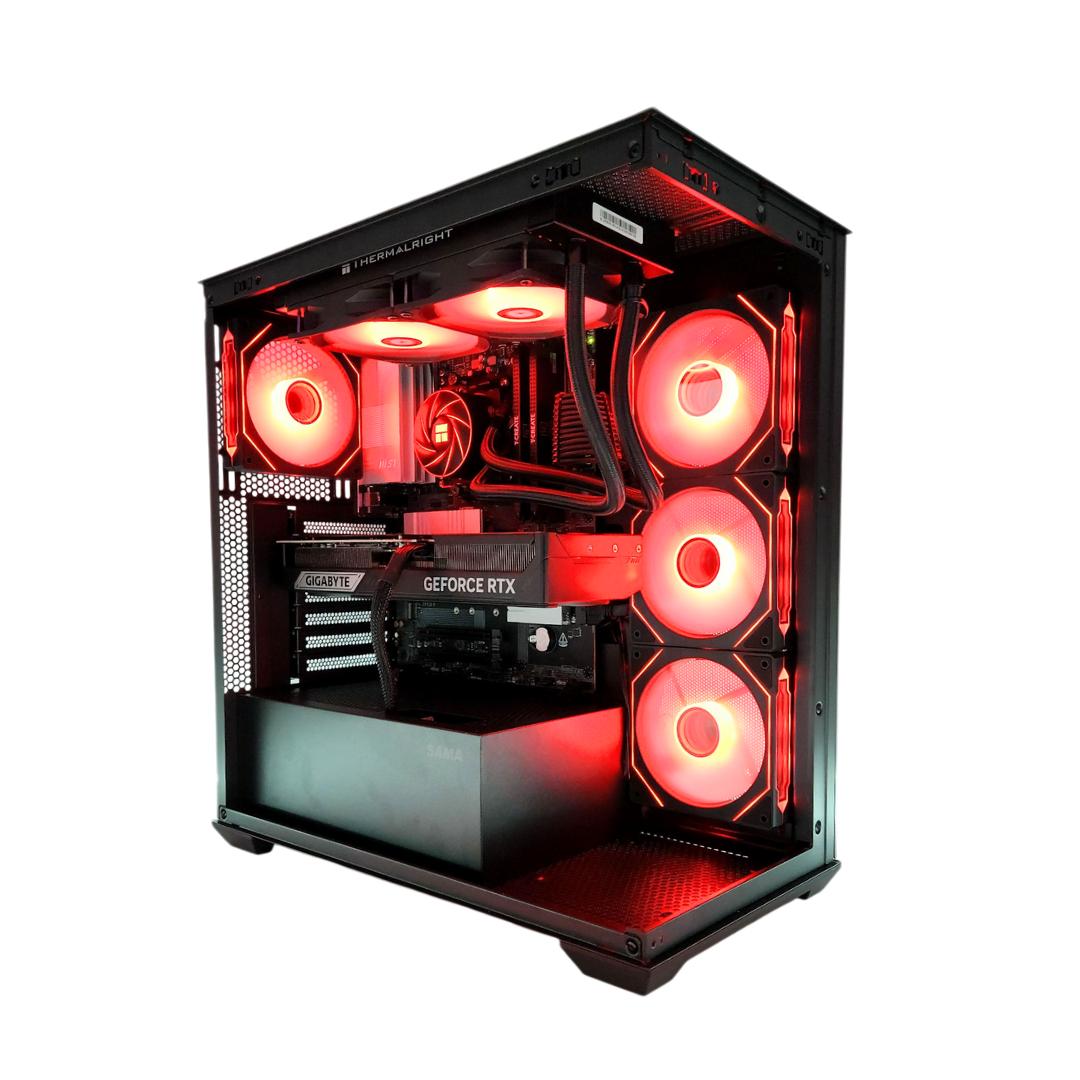 💣 Grenade 🪖: RTX 5070 TI | Ryzen 9600X | 32GB DDR5 RAM | 2TB SSD | 6 RGB Fans | Black Gaming PC