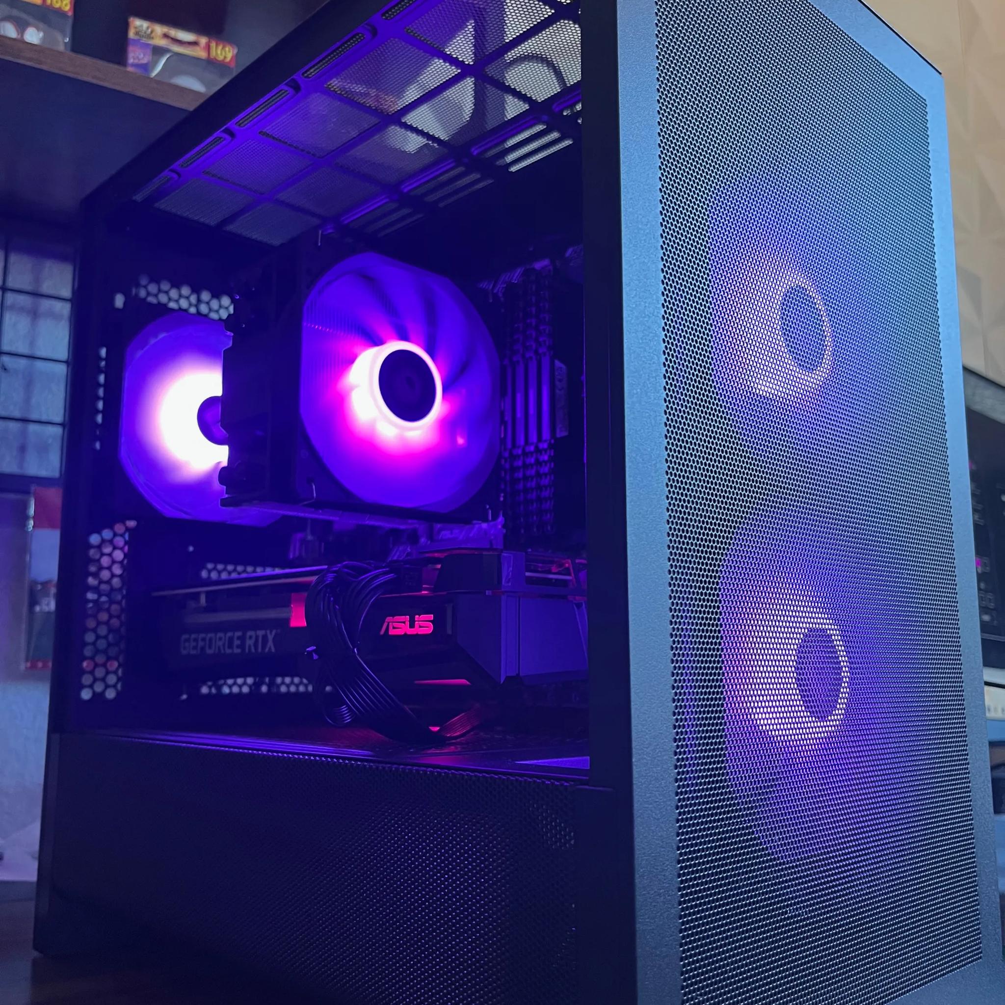 ❗️SALE❗️| All Black | 1080p | Mid-Range Gaming PC | 3070 OC | Ryzen 5 5800XT | 32GB RAM | 1TB SSD