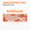 Colorful Gameow Mechanical Gaming Keyboard, Thermal Sublimation PBT Key Cap With Vibrant Cute Design