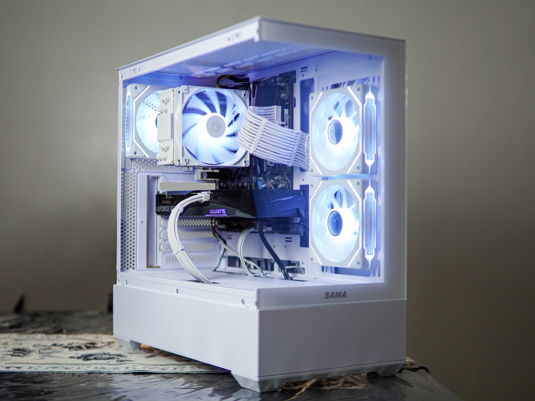 👾RTX 3060 + Ryzen 5 3600 White Gaming PC | Wifi + BT👾