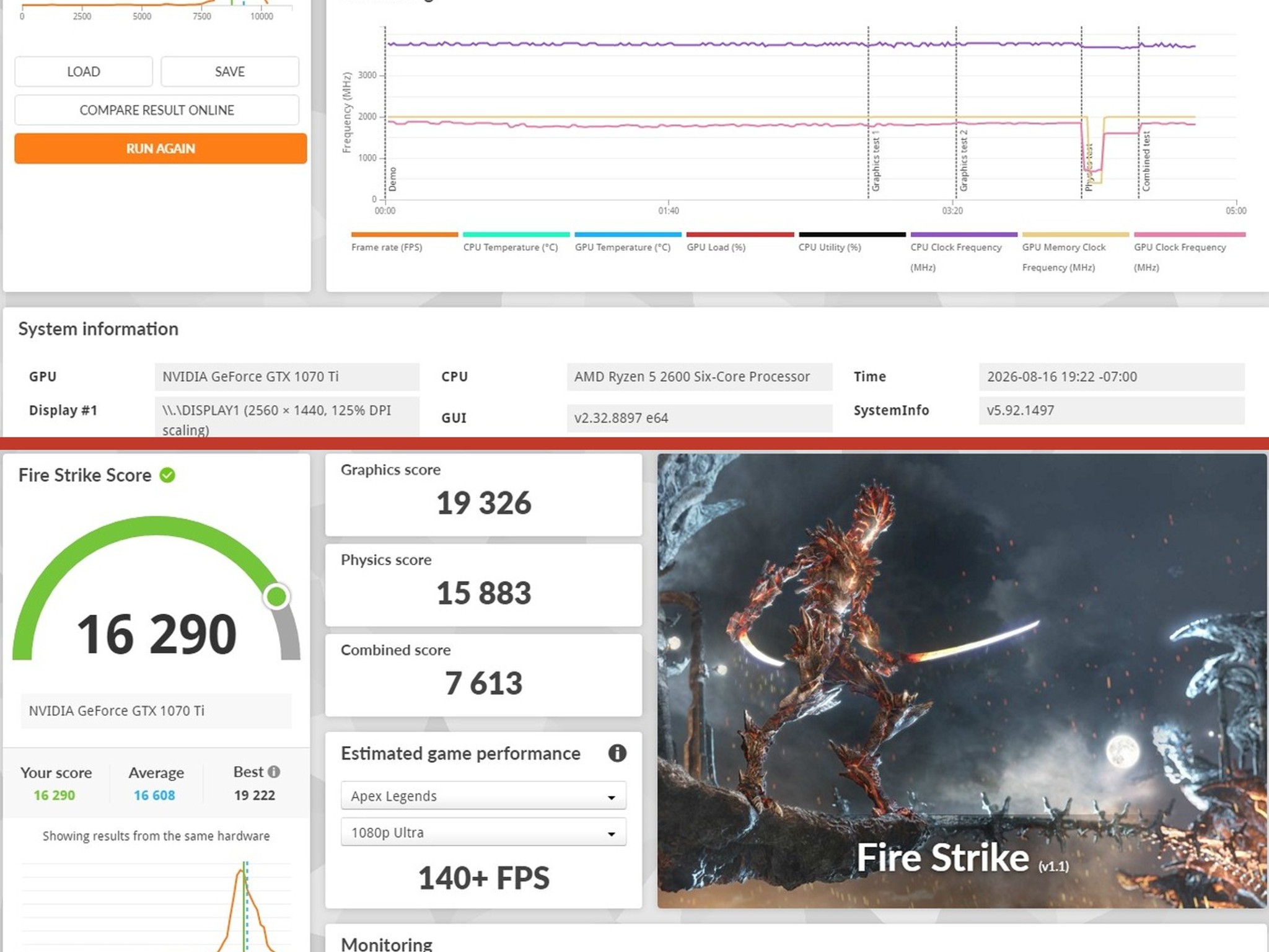 GeForce GTX 1070 Ti Custom Gaming PC - Ryzen 5 2600, 16GB RAM