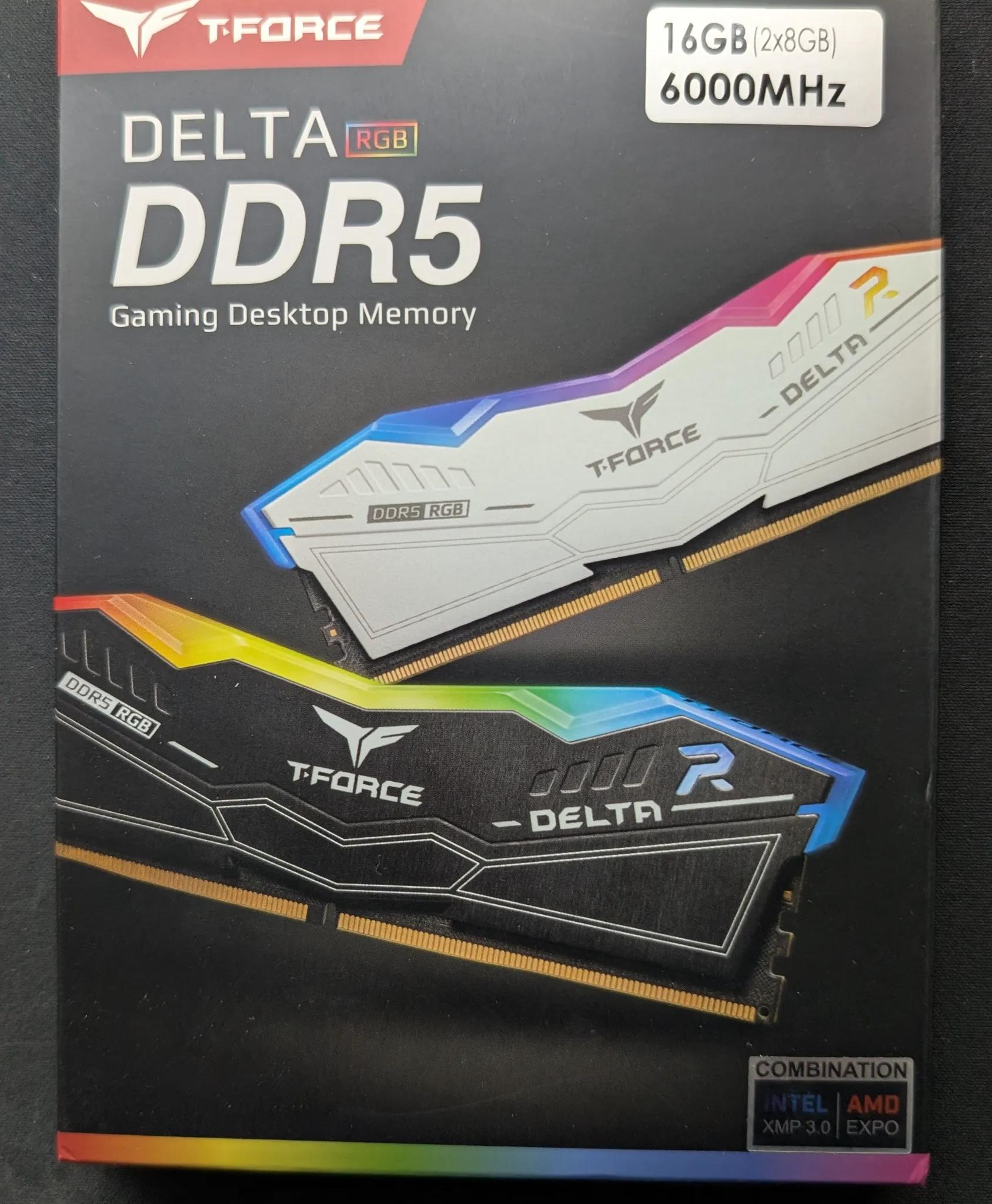 Team Group 16GB (2 x 8GB) 288-Pin PC RAM DDR5 6000 (PC5 48000)