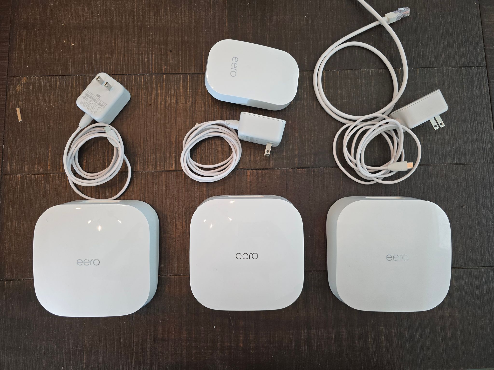 Eero 6 Pro 3 Pack + Eero Beacon Extender