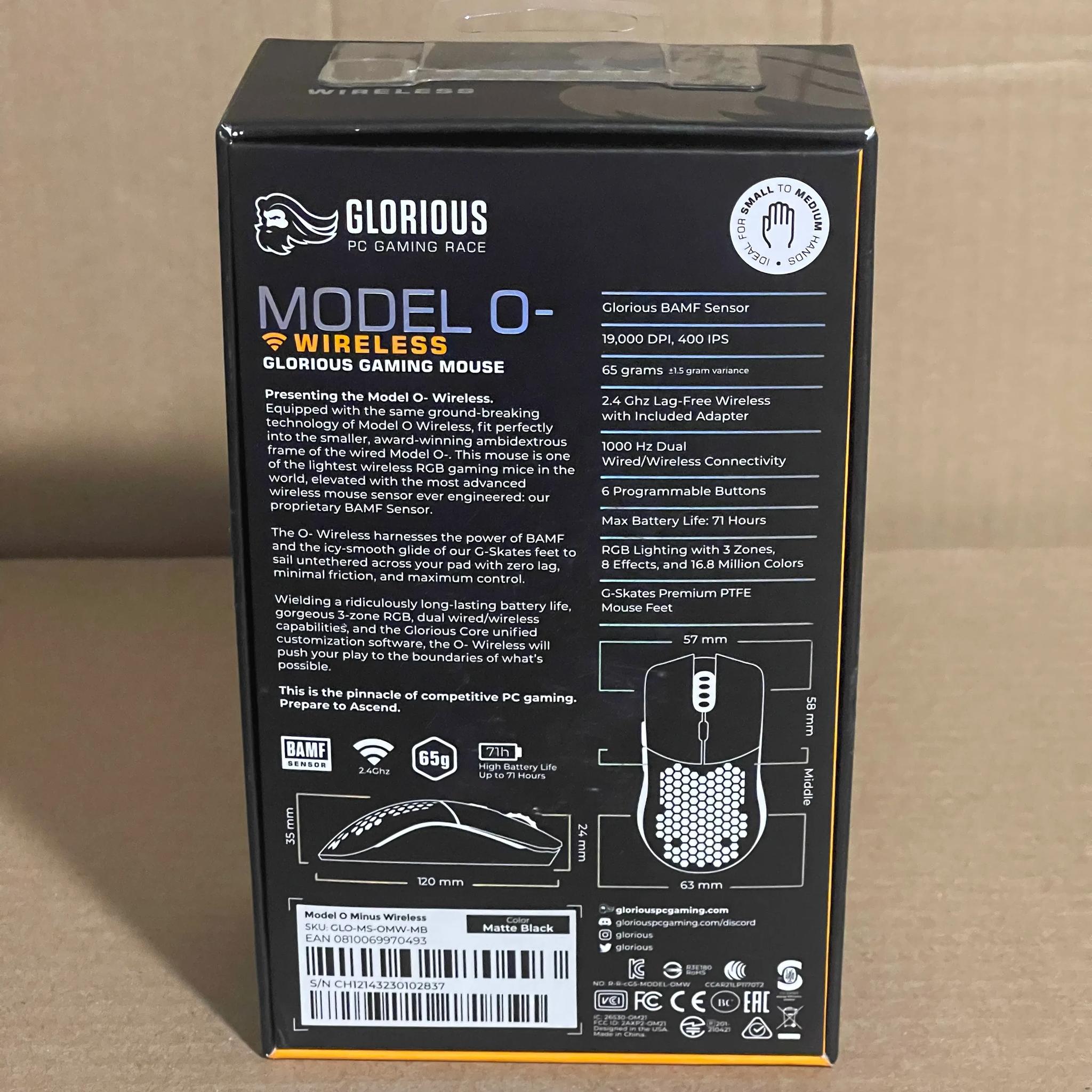 Glorious Model O Minus Wireless